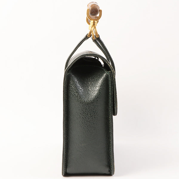 Gucci Bamboo Green Shoulder Bag