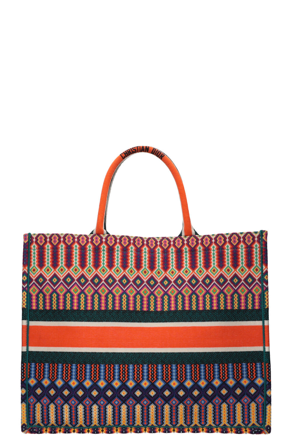 Dior Book Tote Canvas Tote