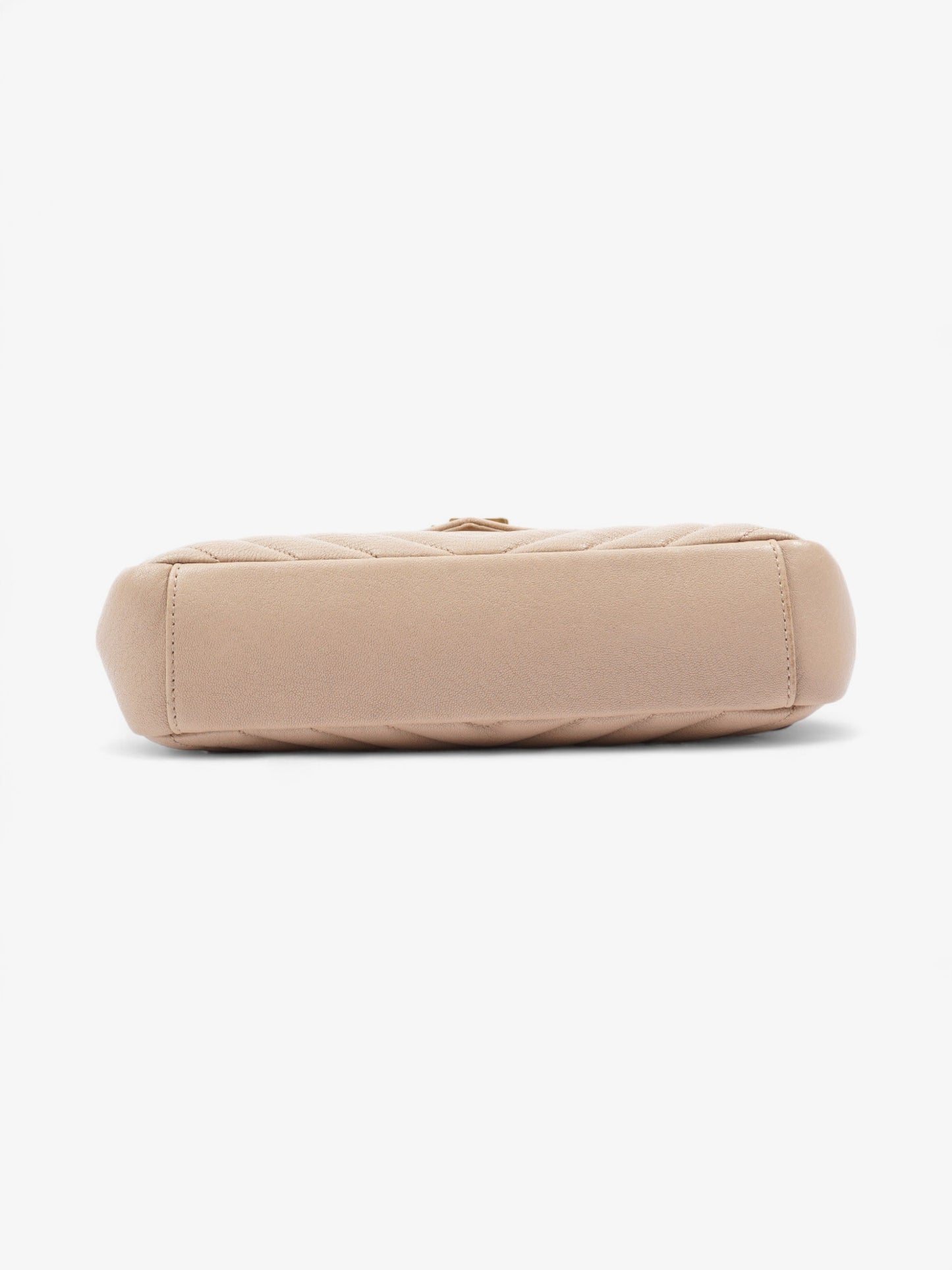 Saint Laurent College Bag Beige Leather Medium
