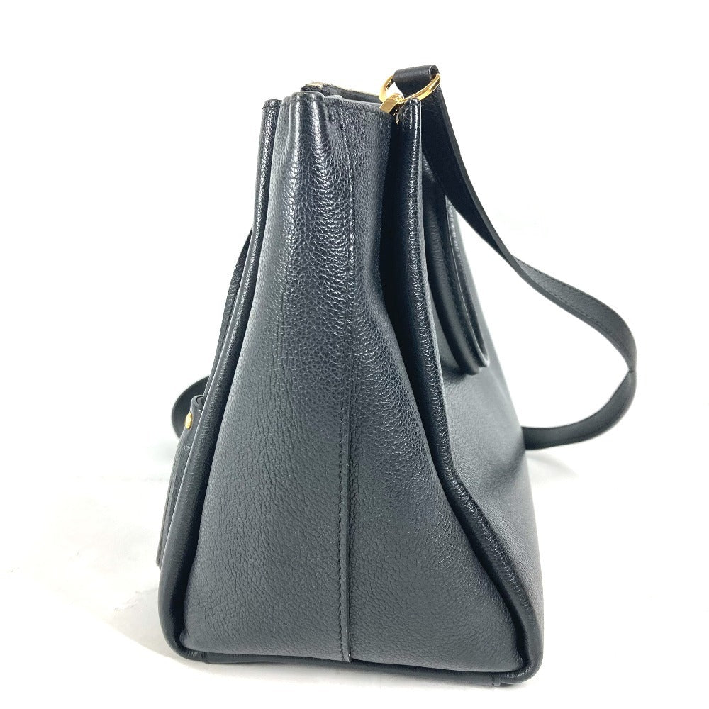 Elegant Women's Shoulder Bag | LOUIS VUITTON Shoulder Bag leather black With tassel Rock meat