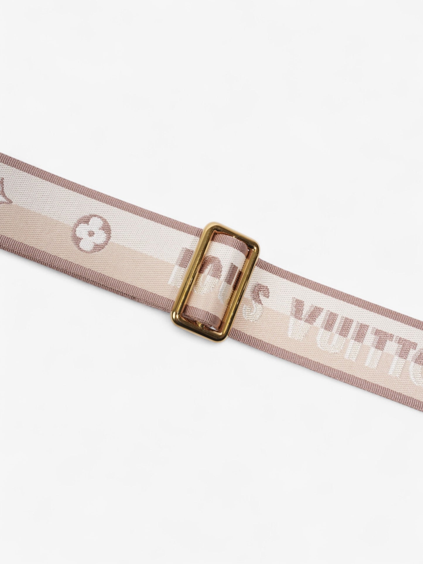 Louis Vuitton Bag strap from Beige / White Canvas