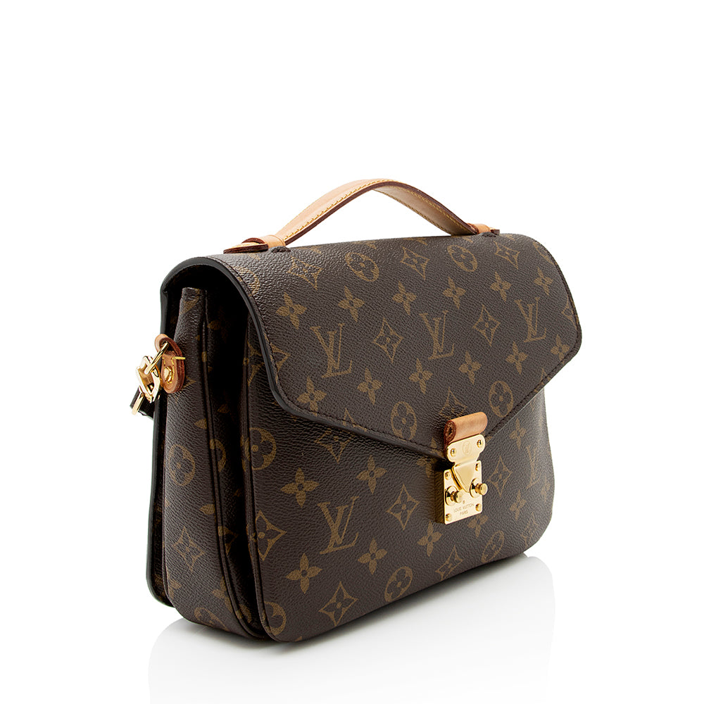 Louis Vuitton Monogram Canvas Pochette Metis Shoulder Bag (SHF-20595)