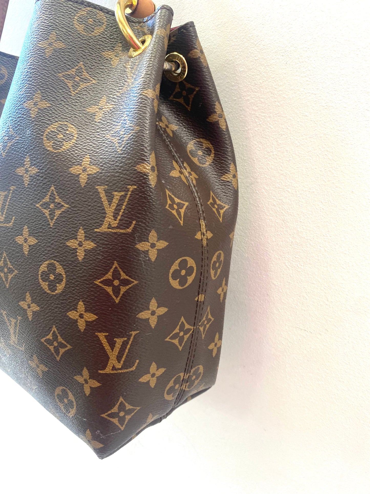 Elegant Women's Shoulder Bag | LOUIS VUITTON MONOGRAM GRACEFUL PM PIVOINE