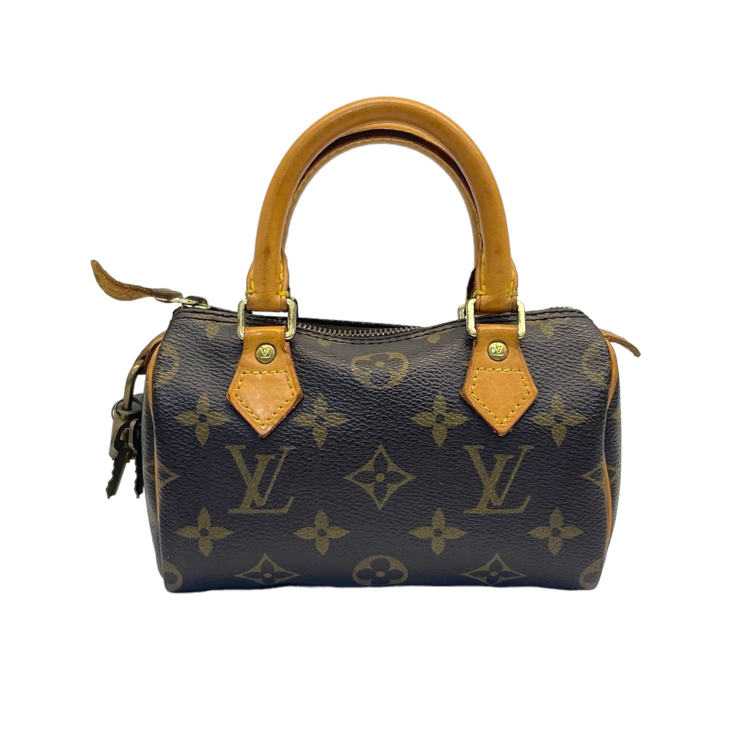 Louis Vuitton Monogram Canvas Nano Speedy Bandouliere Bag