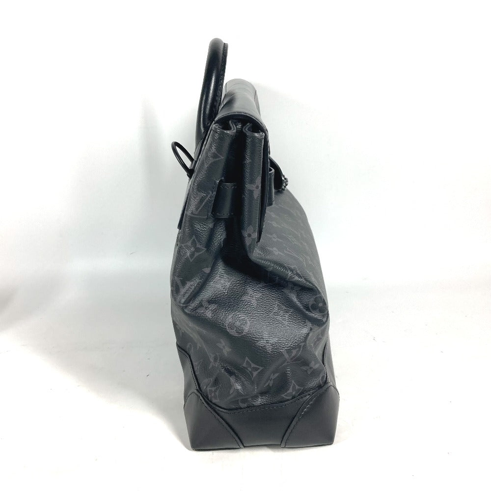 Luxury Women's Handbag | LOUIS VUITTON Handbag Monogram Eclipse Canvas black Monogram Eclipse Steamer PM mens