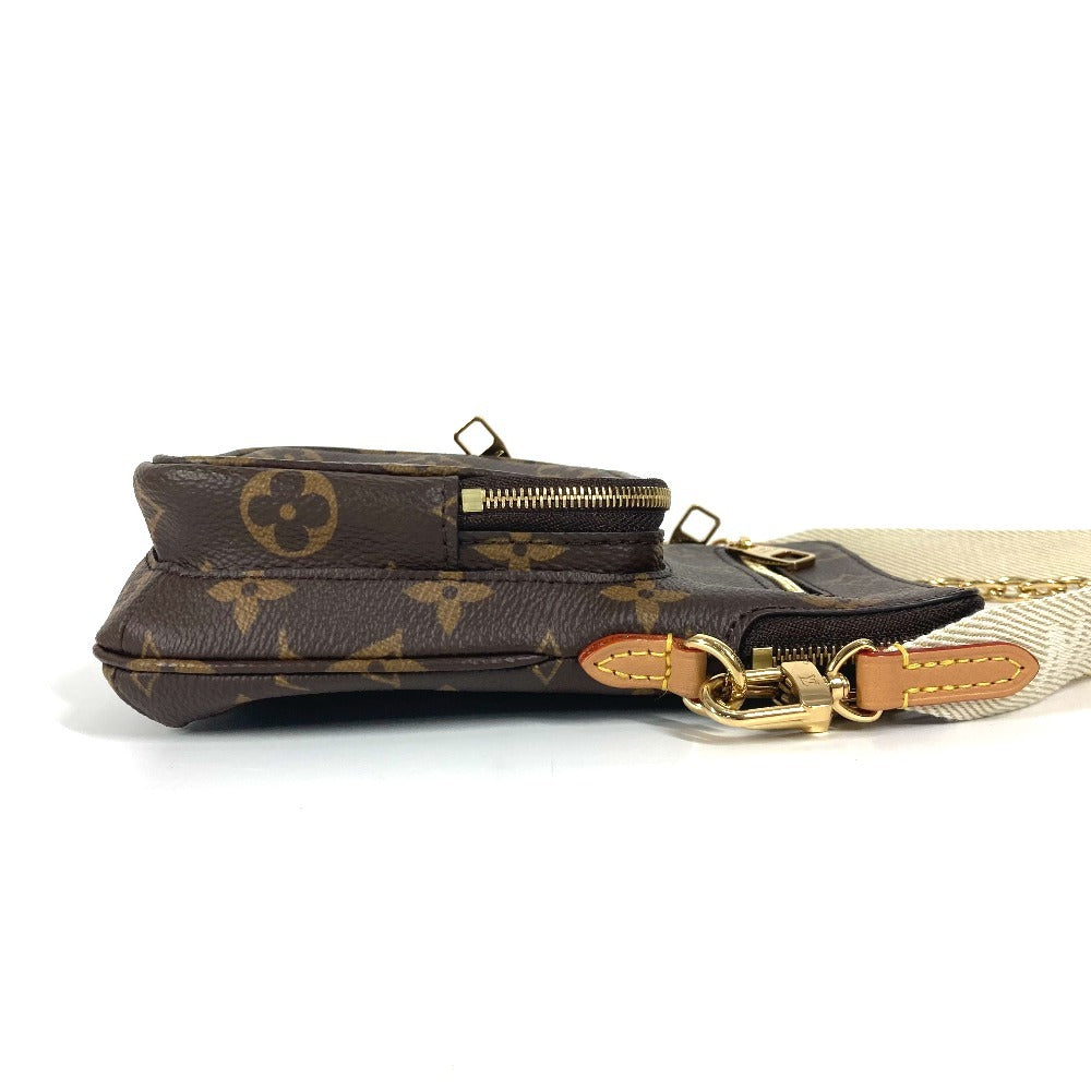 LOUIS VUITTON Shoulder Bag Monogram canvas Brown Monogram Utility crossbody unisex(Unisex)