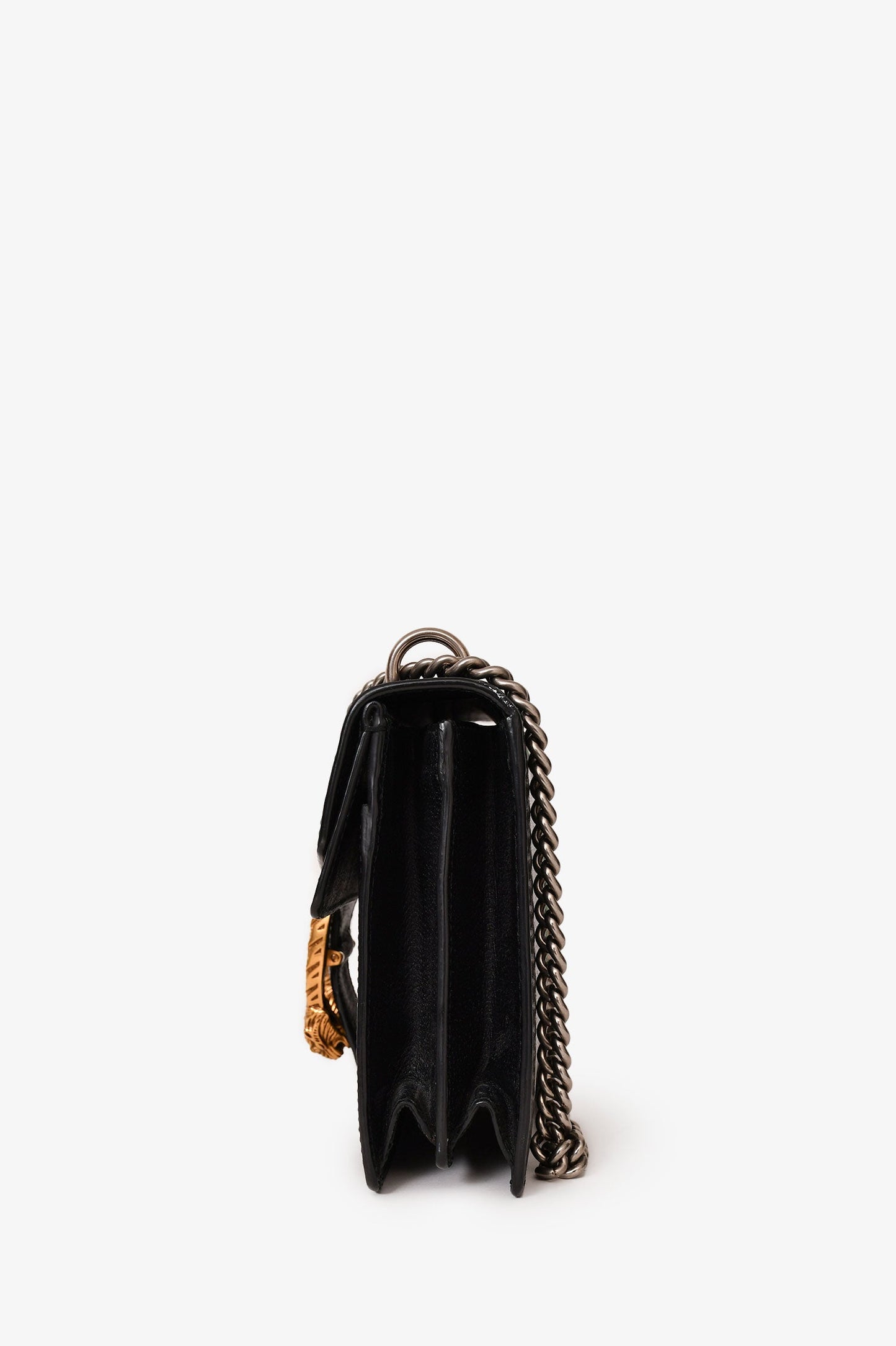 Gucci Chain Leather Crossbody