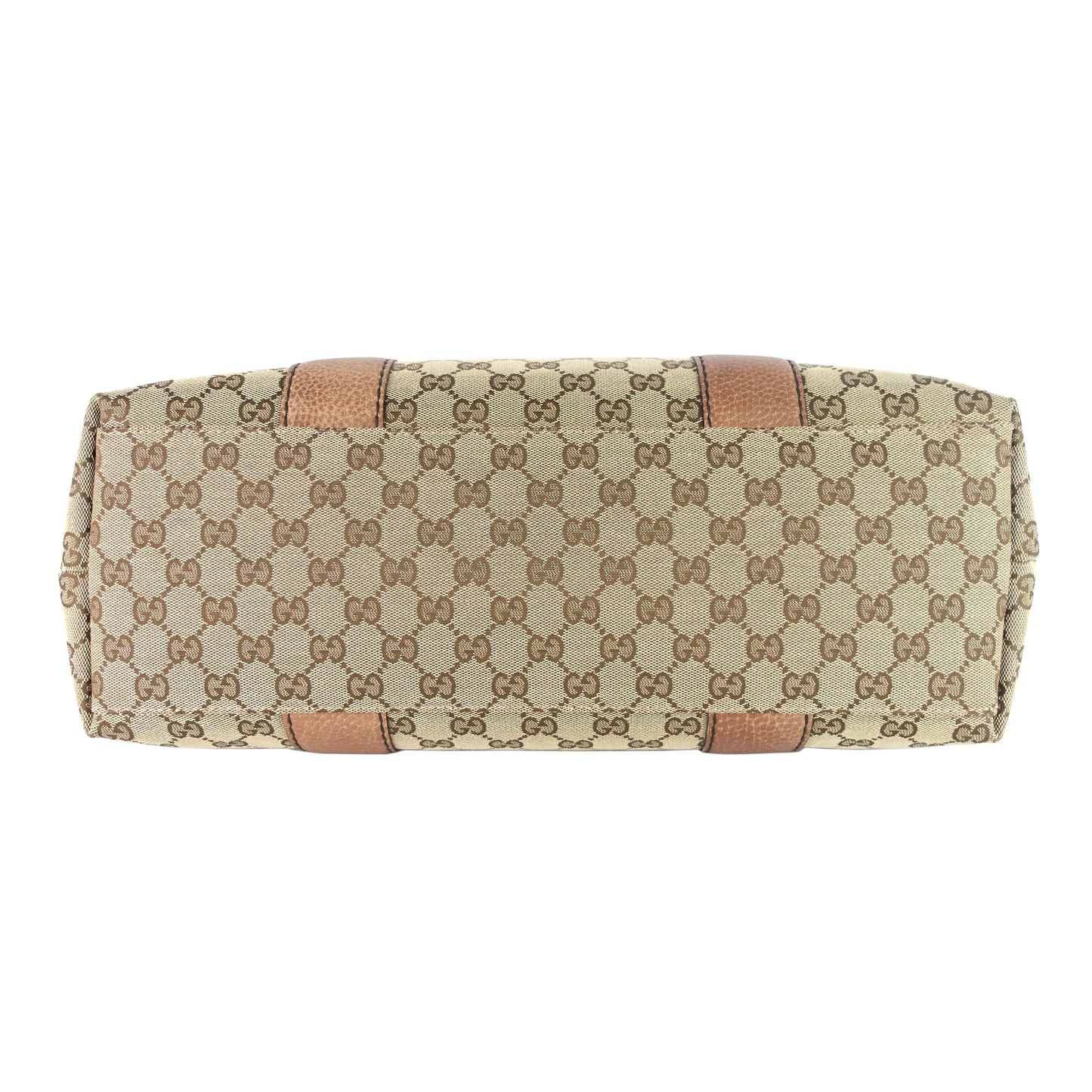 Gucci Libeccio Bamboo Bar Medium Canvas Tote Bag