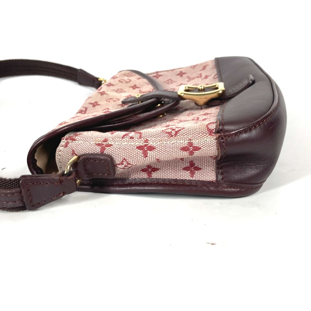 LOUIS VUITTON Shoulder Bag Monogram mini canvas Red Monogram mini Marjoly