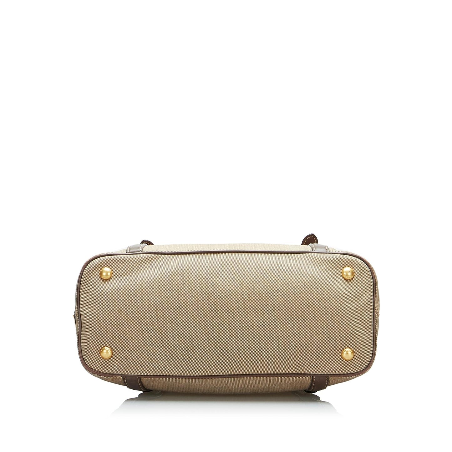 Prada Canapa Logo Satchel (SHG-na9faZ)