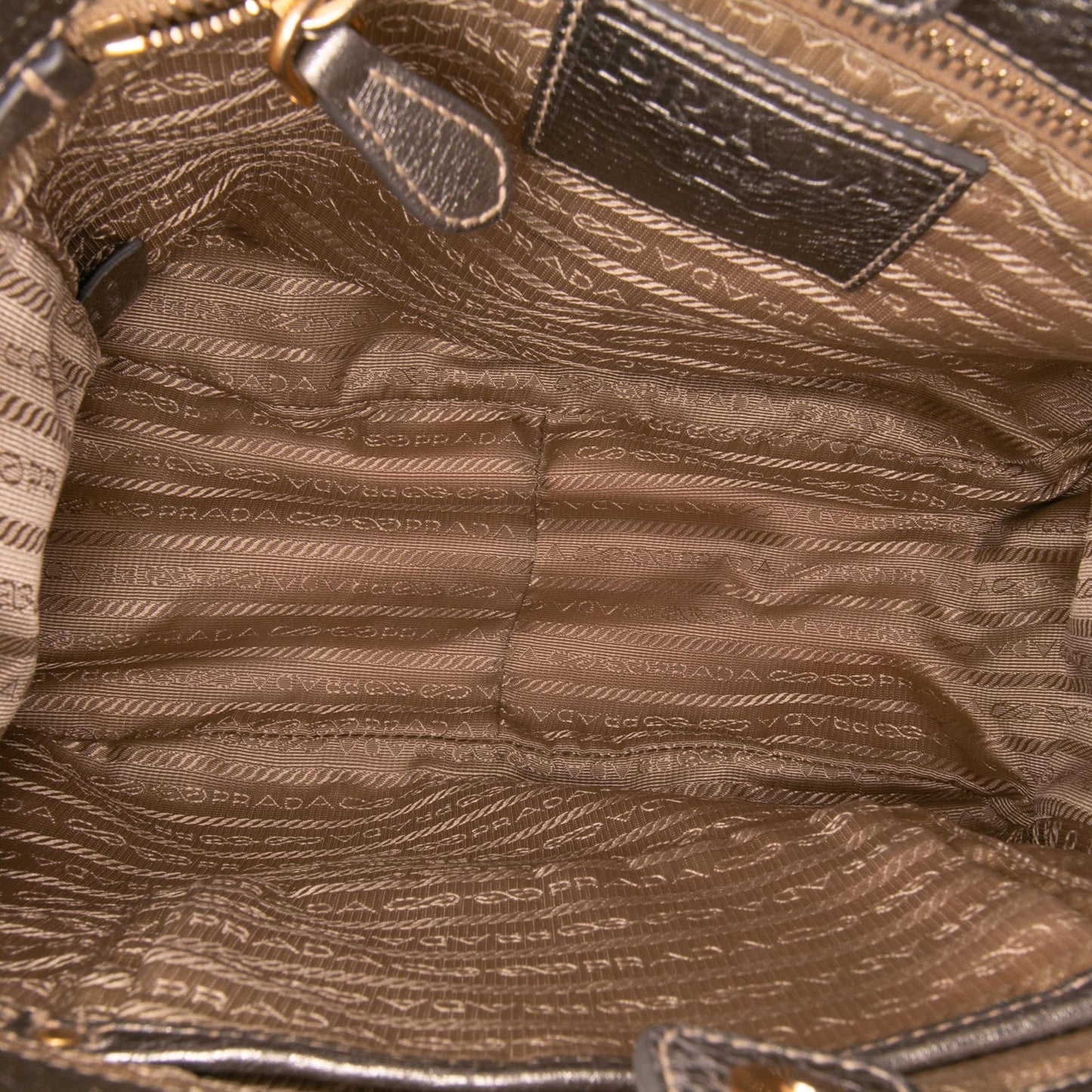 Prada Canvas Canapa Logo Tote