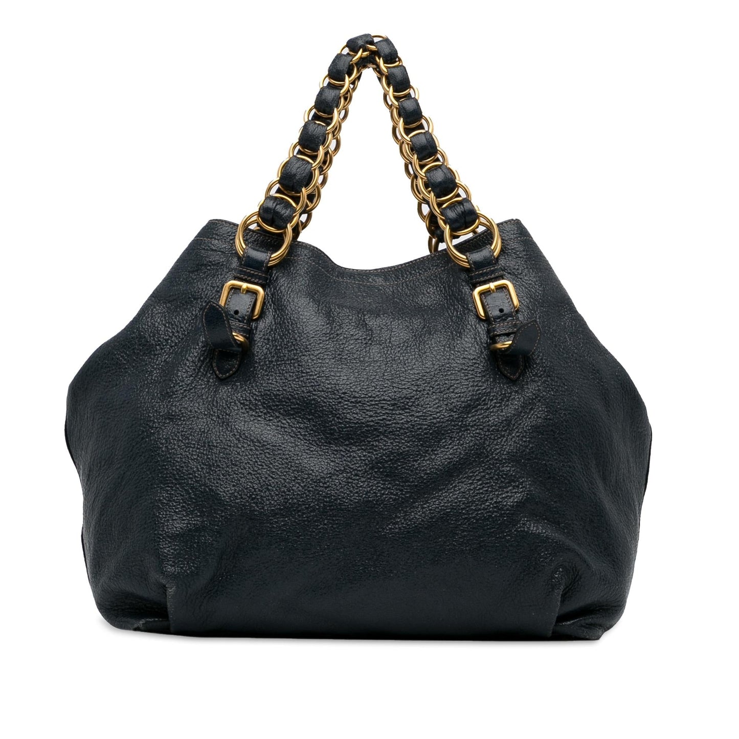 Prada Cervo Lux Chain Tote (SHG-8kccG2)