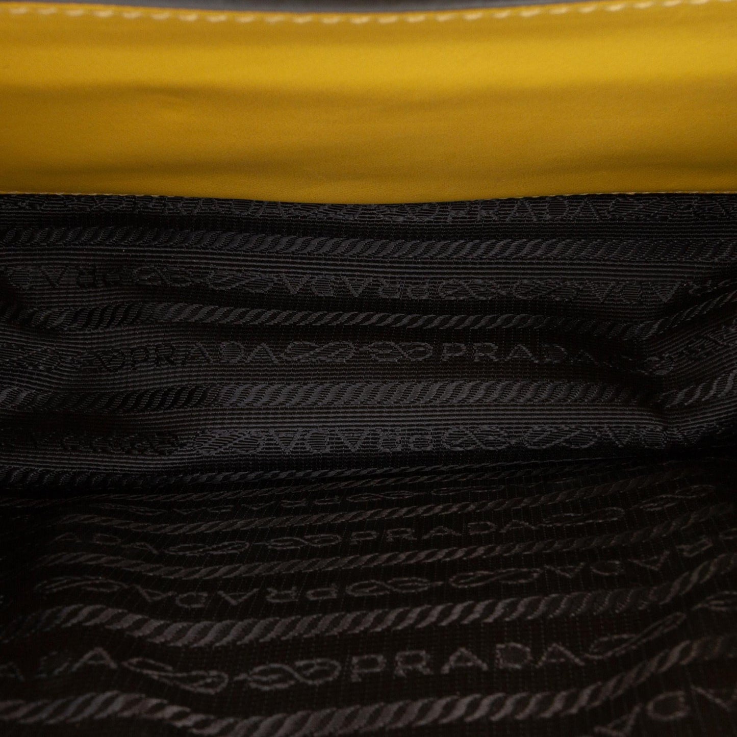 Prada City Calf Plex Ribbon Crossbody