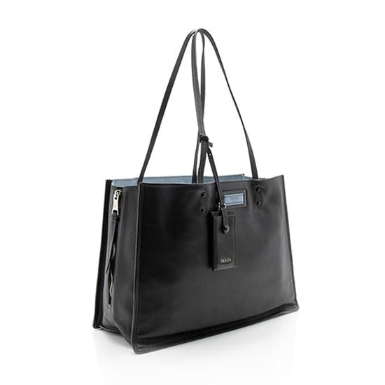 Prada Glace Calf Etiquette Tote - FINAL SALE ( )