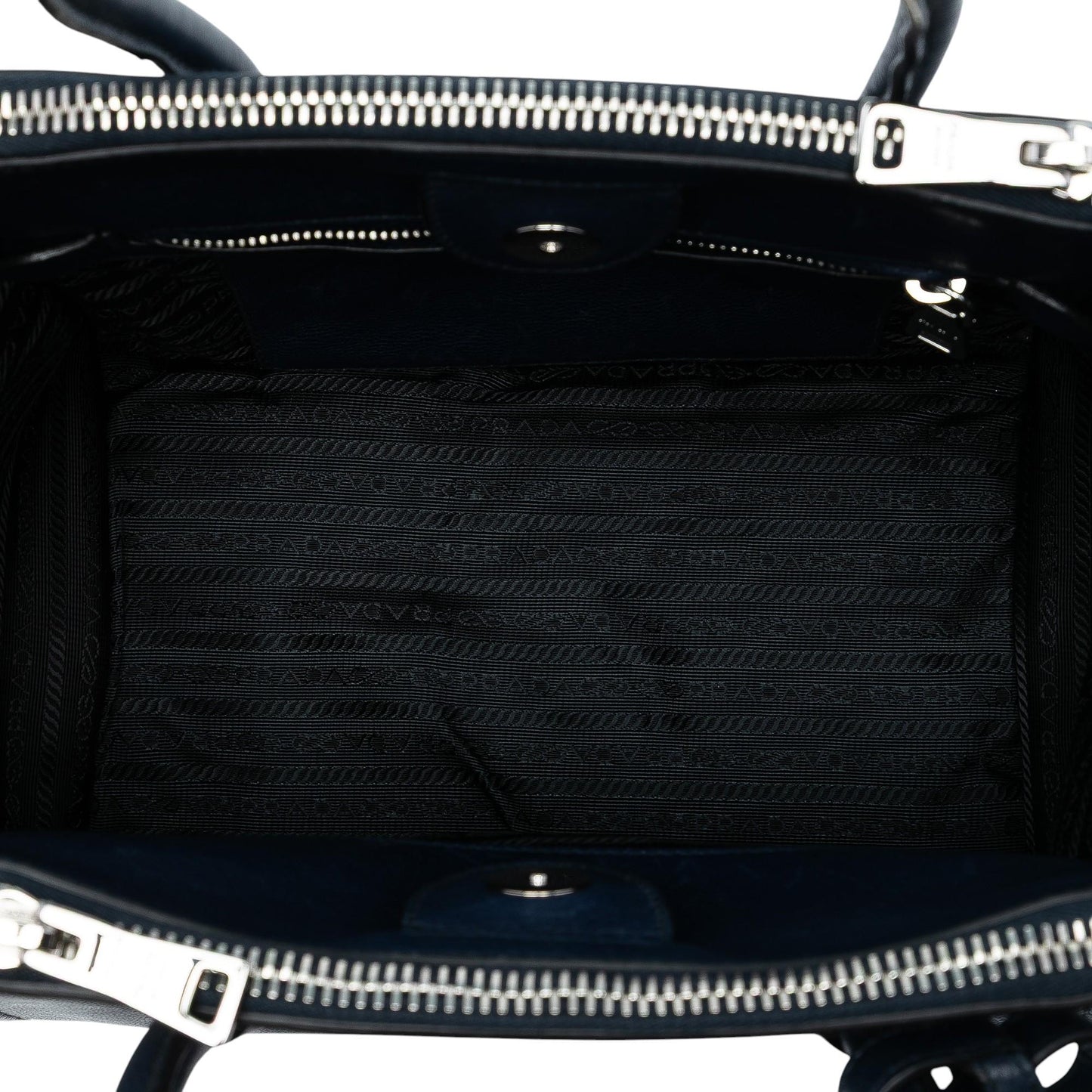 Prada Glace Calf Twin Pocket Satchel