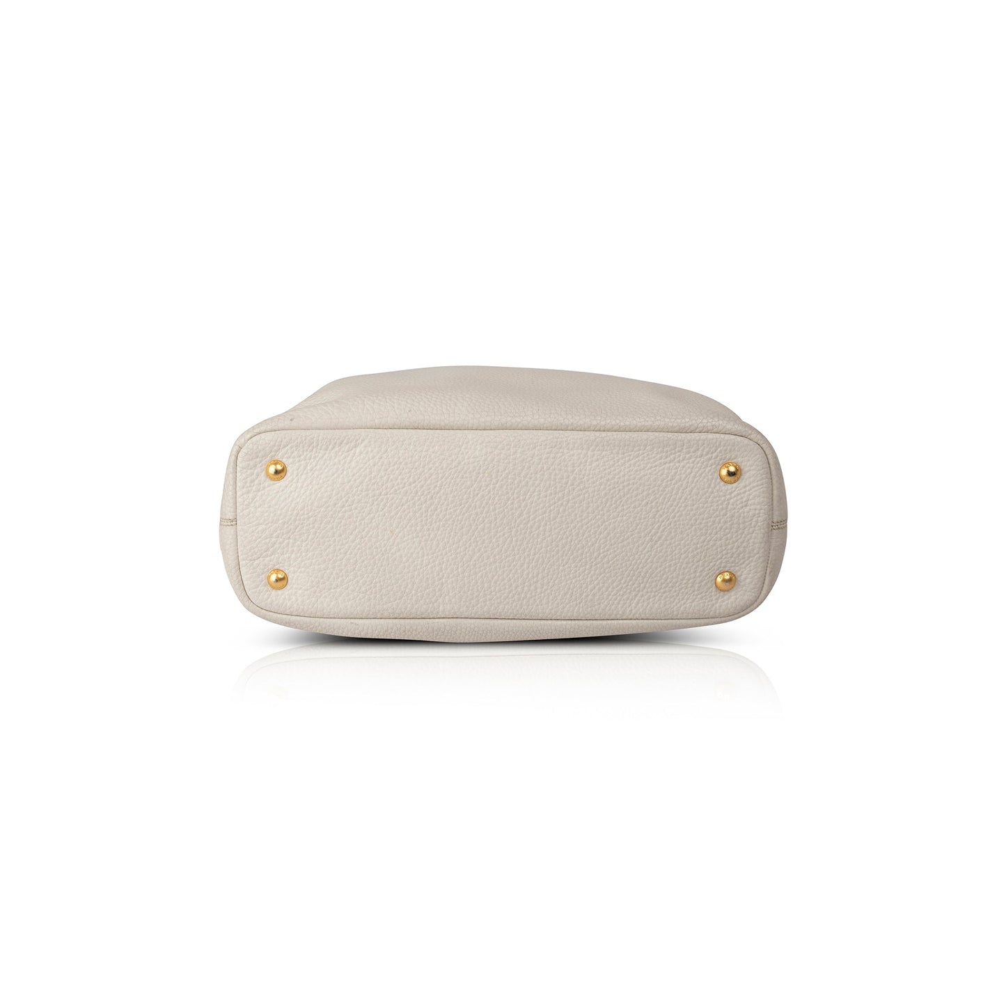 Prada Large Vitello Daino Side Zip Shopping Tote