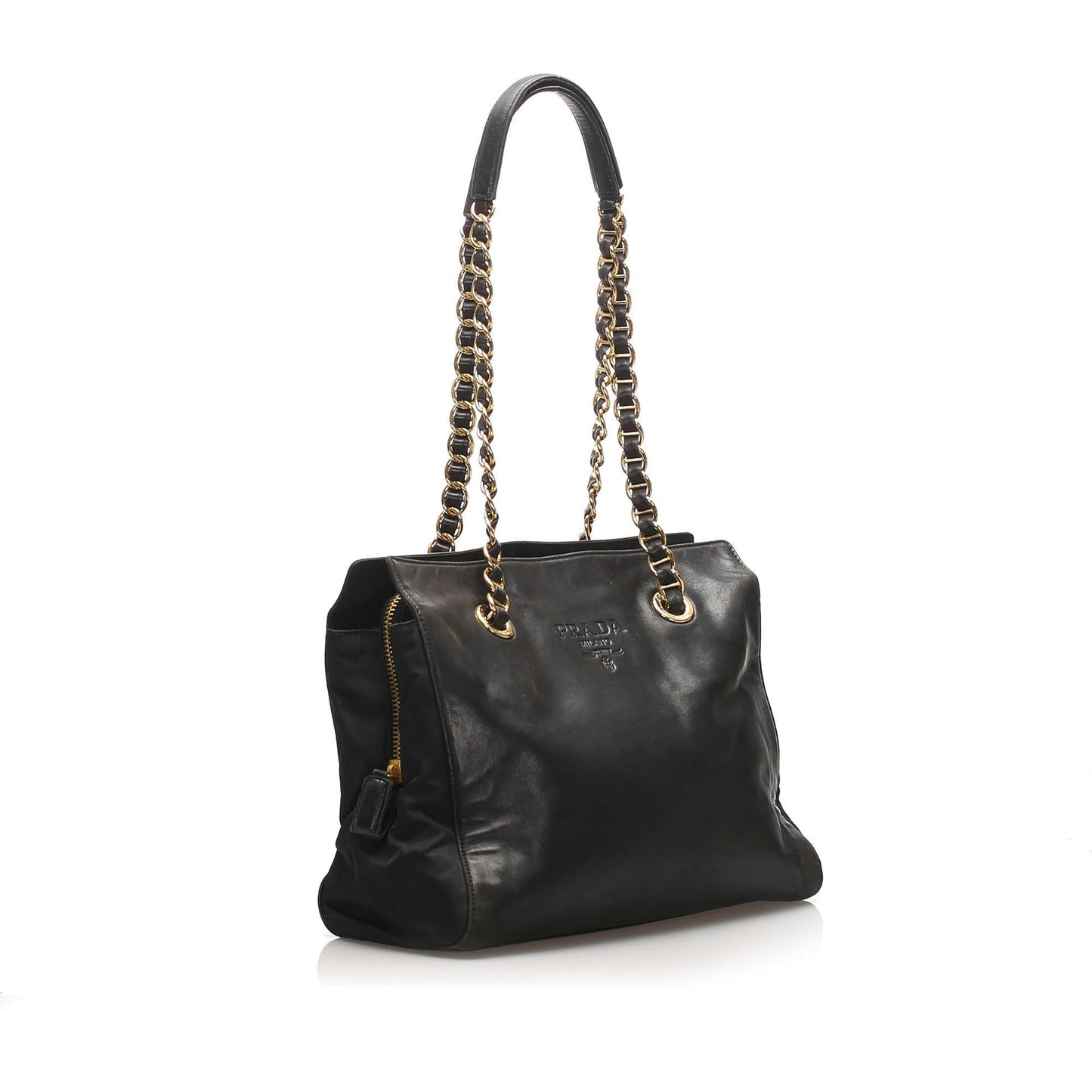 Prada Leather Tote Bag ( )