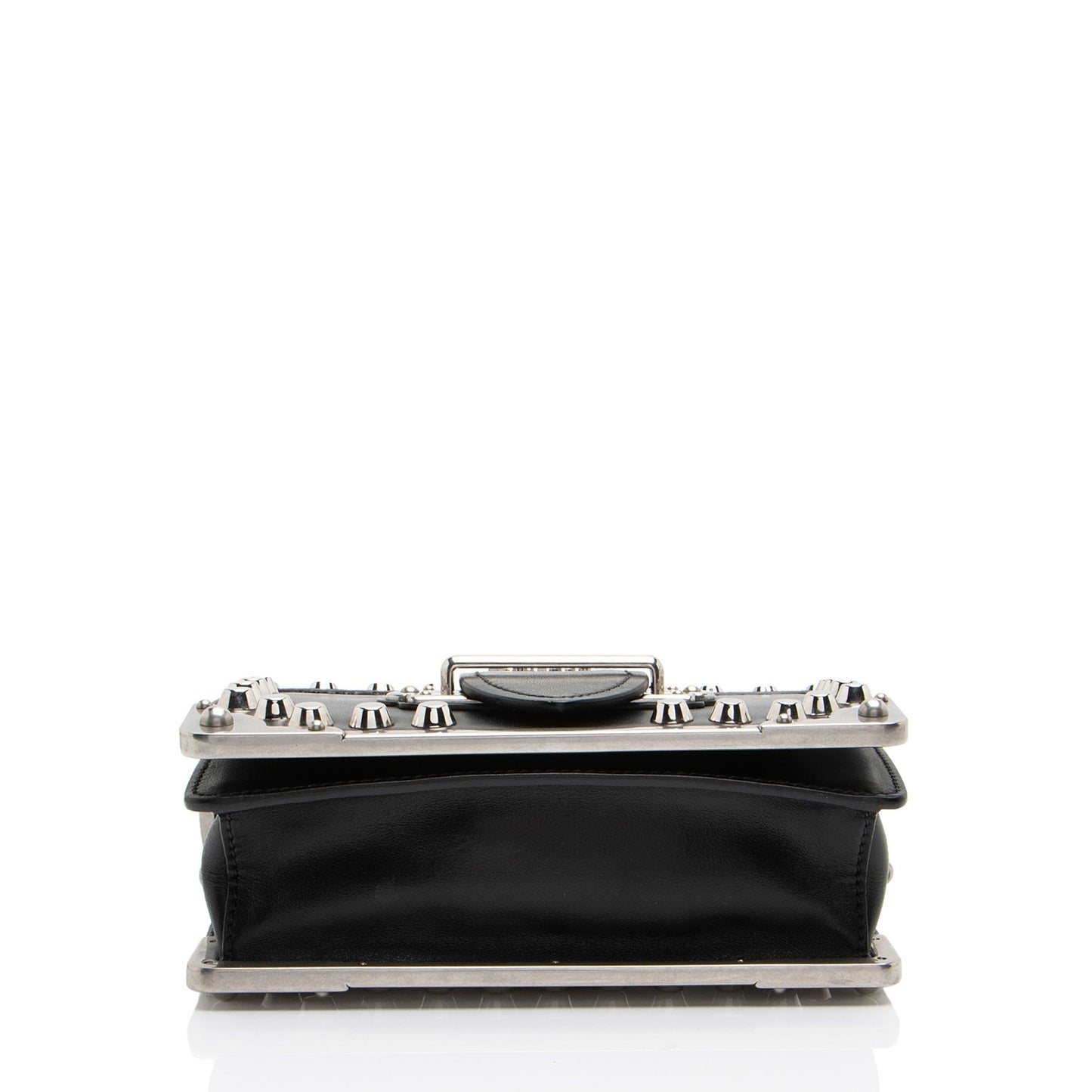 Prada Saffiano Calfskin Studded Cahier Crossbody (SHF-Cf2bbw)