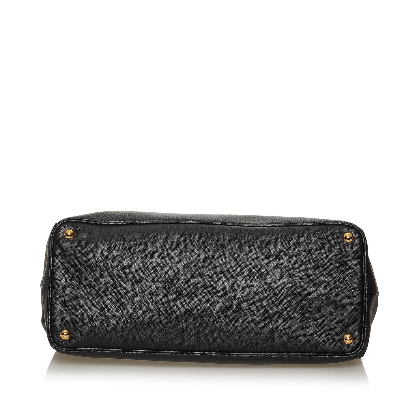 Prada Saffiano Lux Double Zip Galleria Tote Bag (SHG-29110)