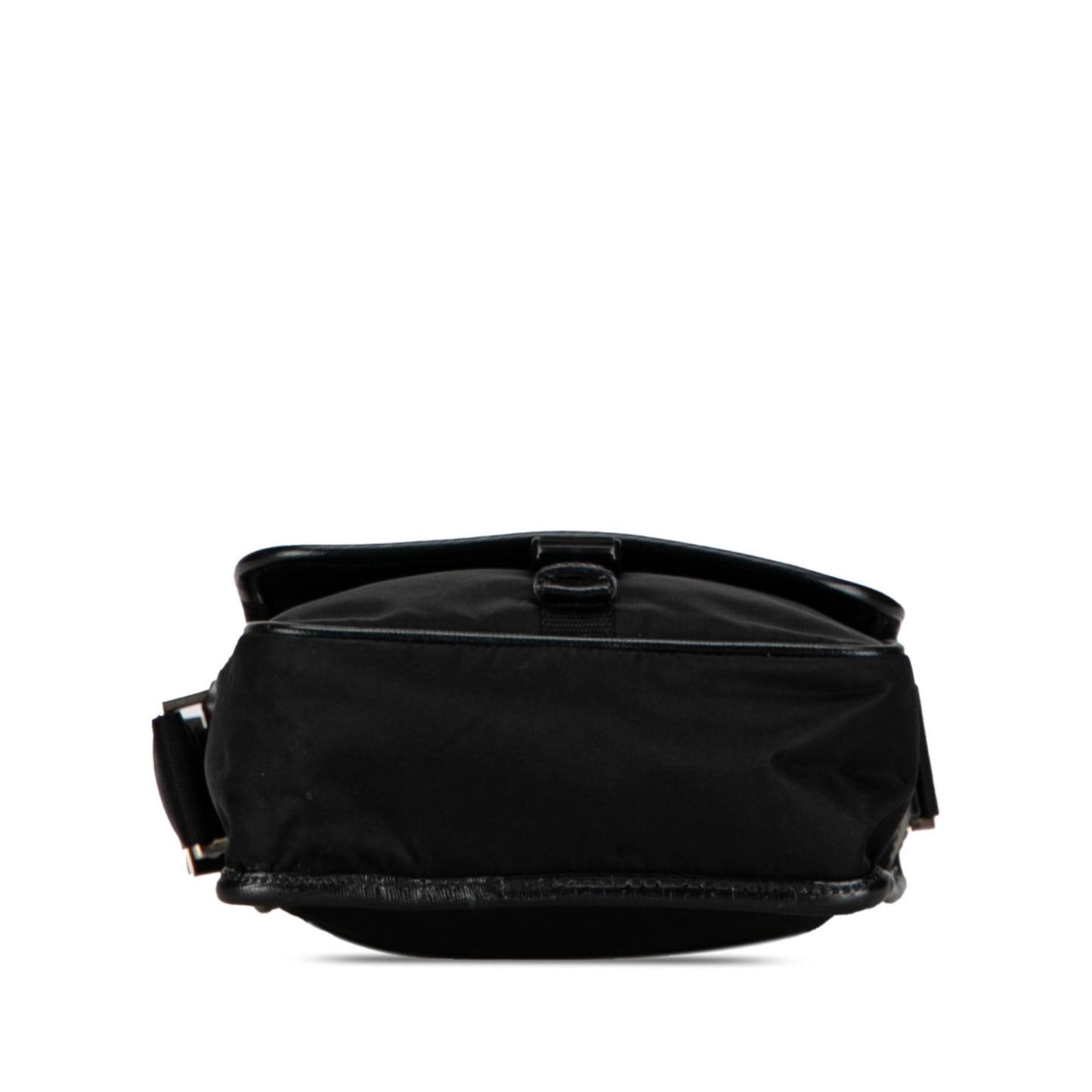 Prada Tessuto Buckle Messenger Bag