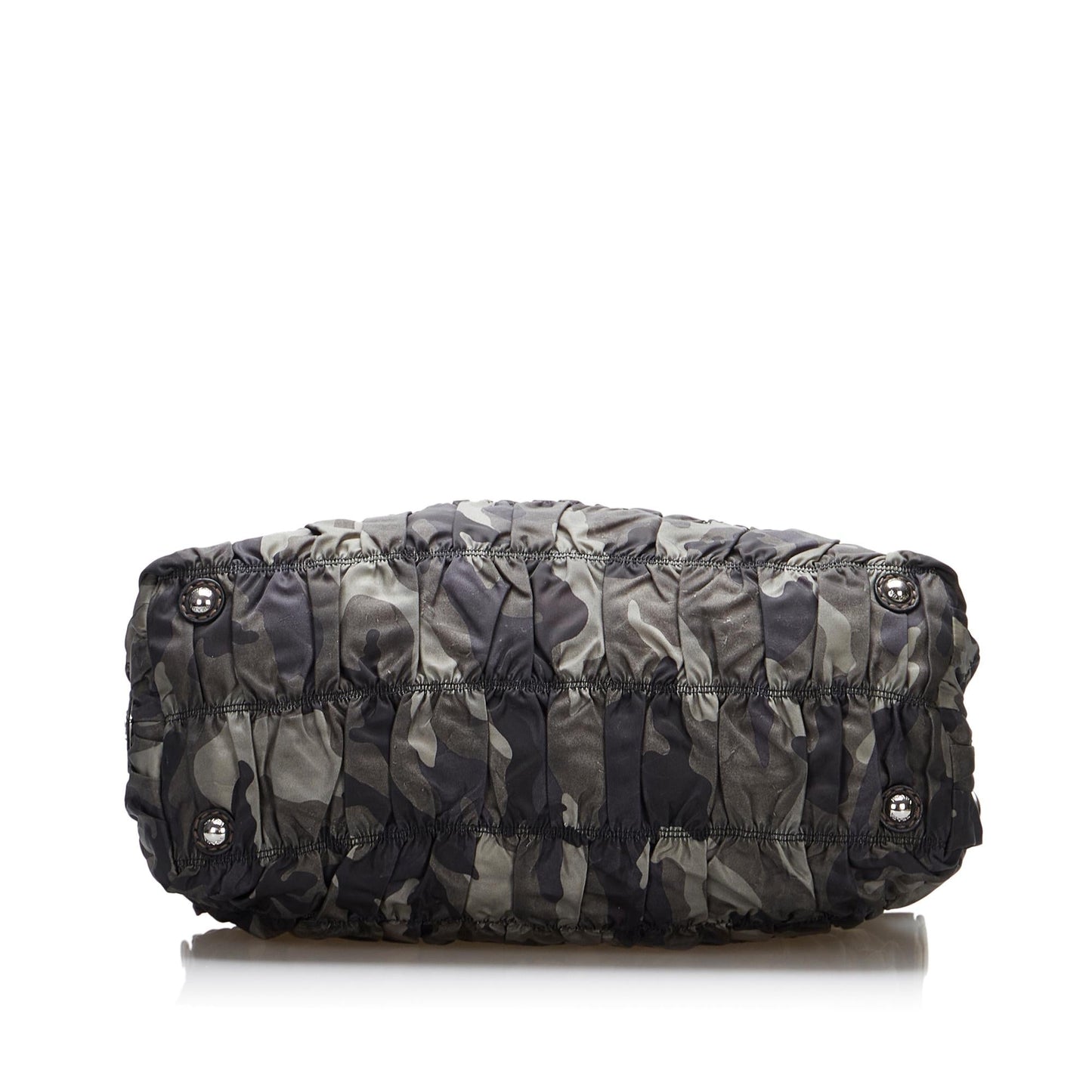 Prada Tessuto Gaufre Camouflage Business Bag (SHG-WuXMhK)