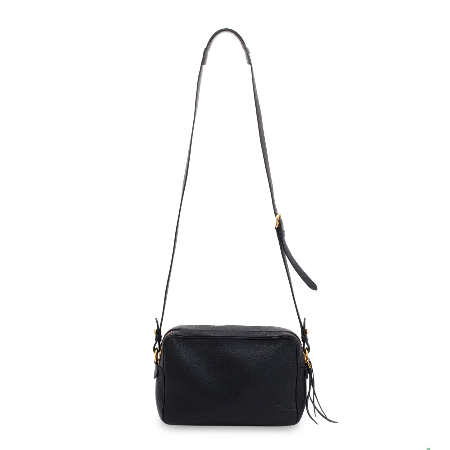 Prada Vitello Daino Double Zip Camera Bag