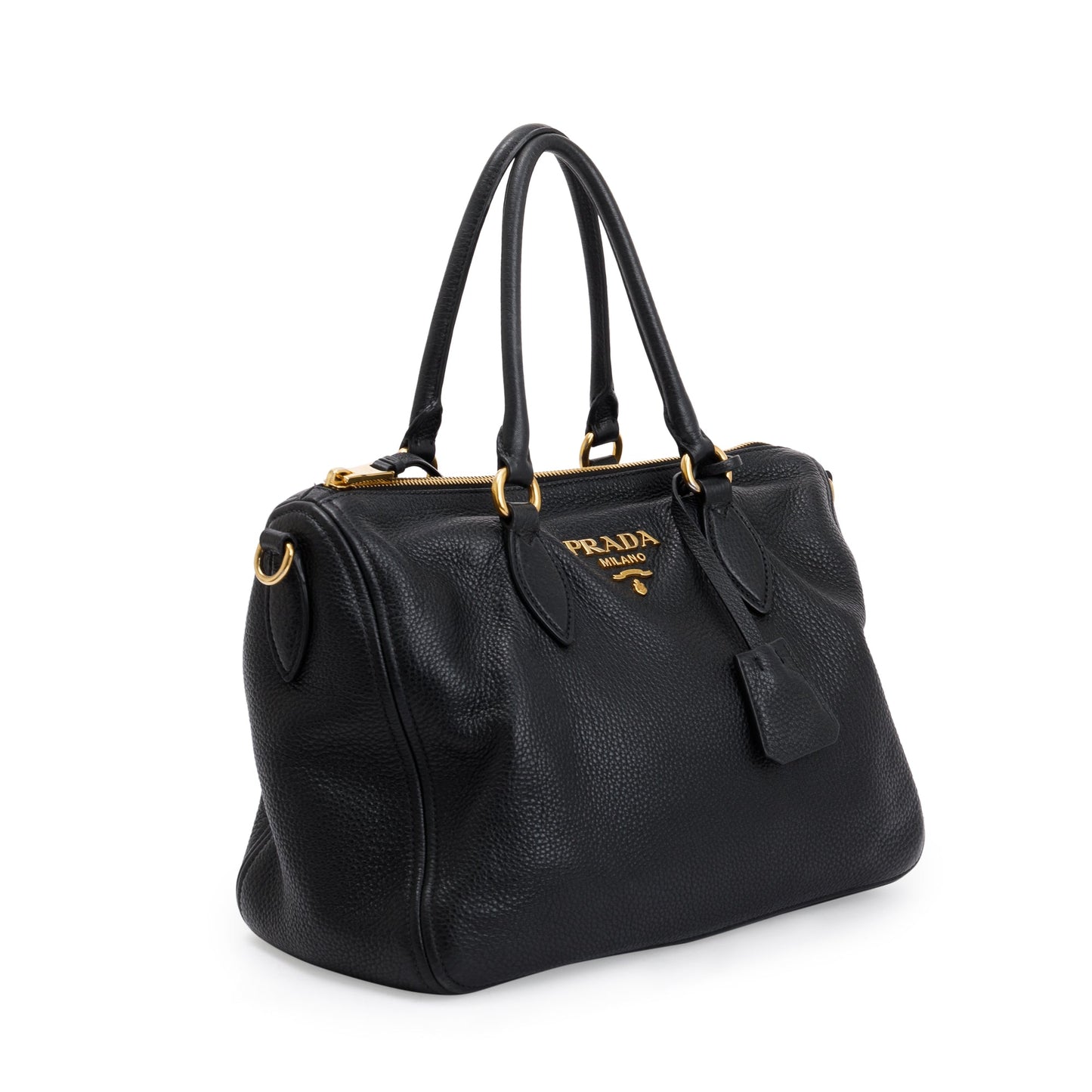Prada Vitello Phenix Bauletto Bag