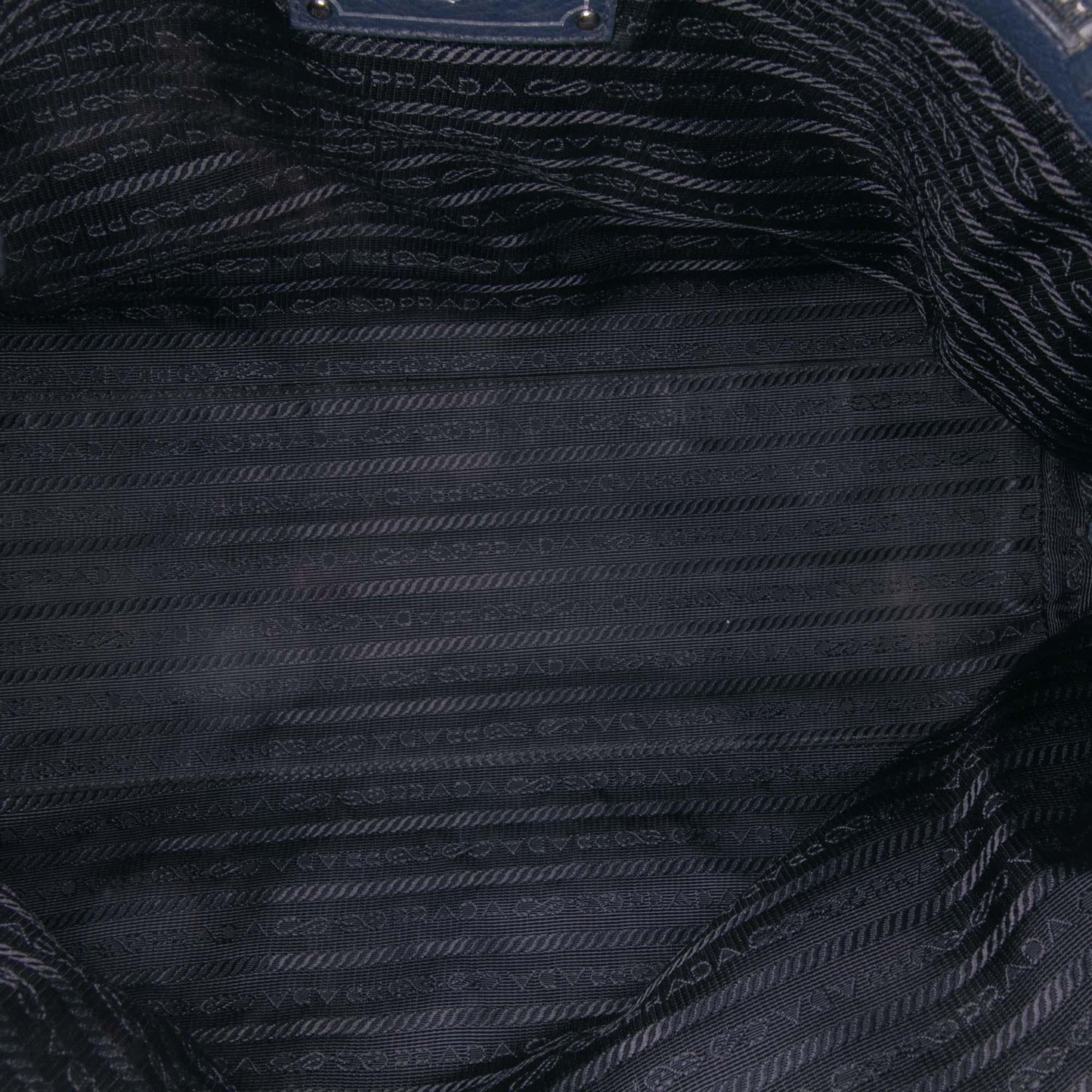 Prada Vitello Phenix Side Zip Shopper Tote