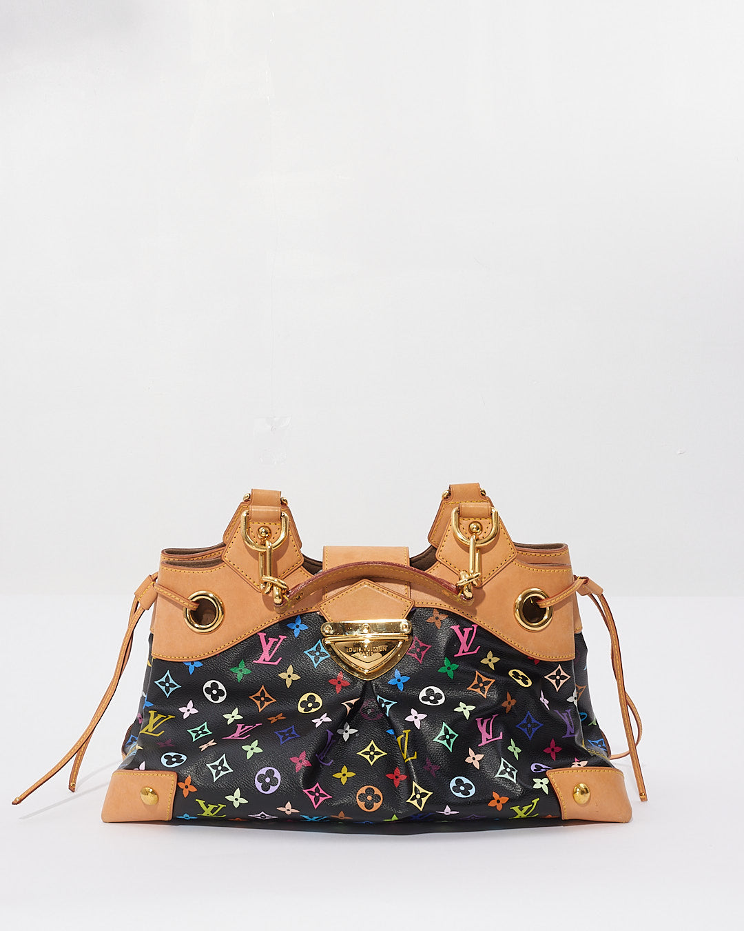 Louis Vuitton Monogram Black Multi Colour Ursula Shoulder Bag