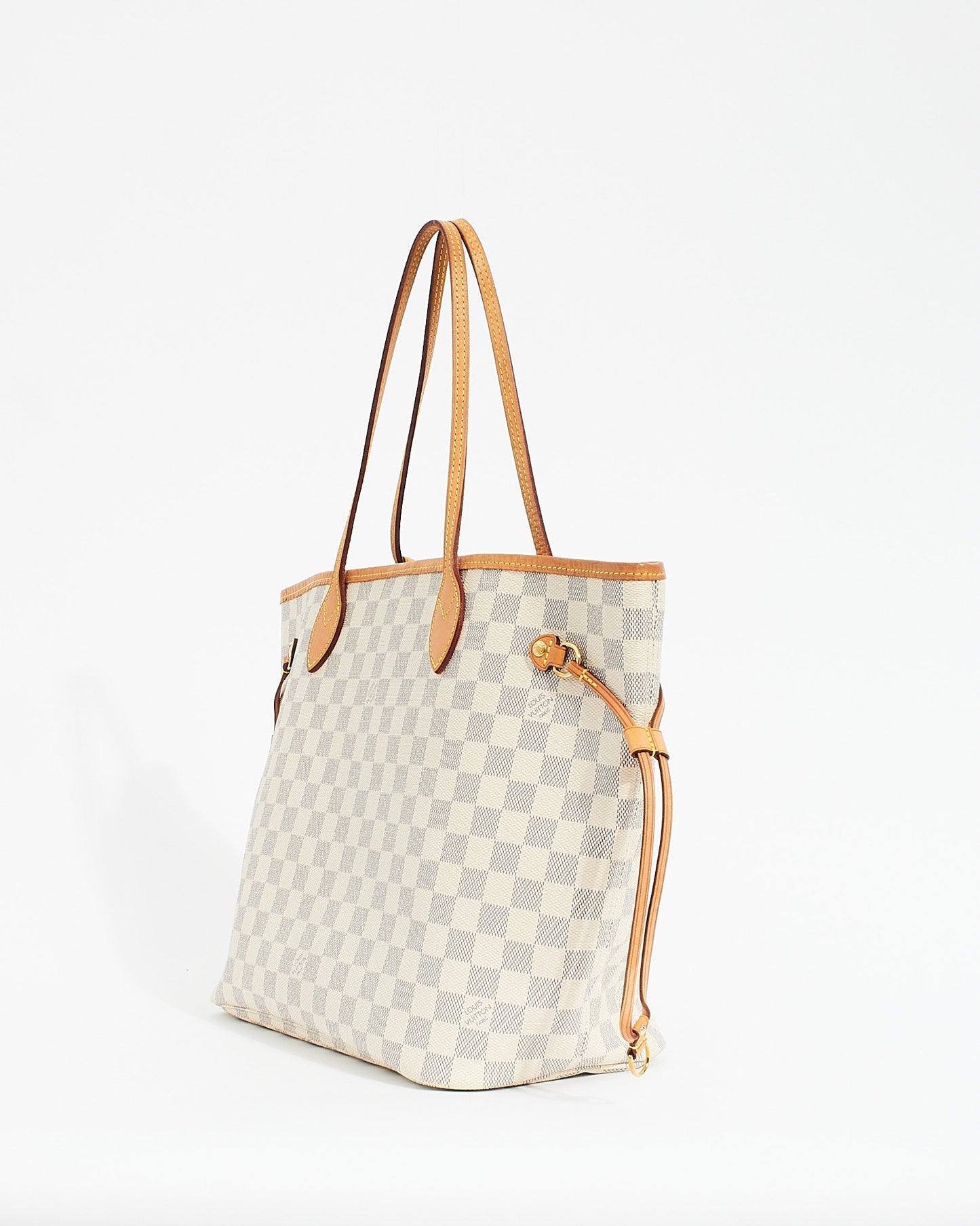 Louis Vuitton Damier Azur Neverfull MM with Pouch