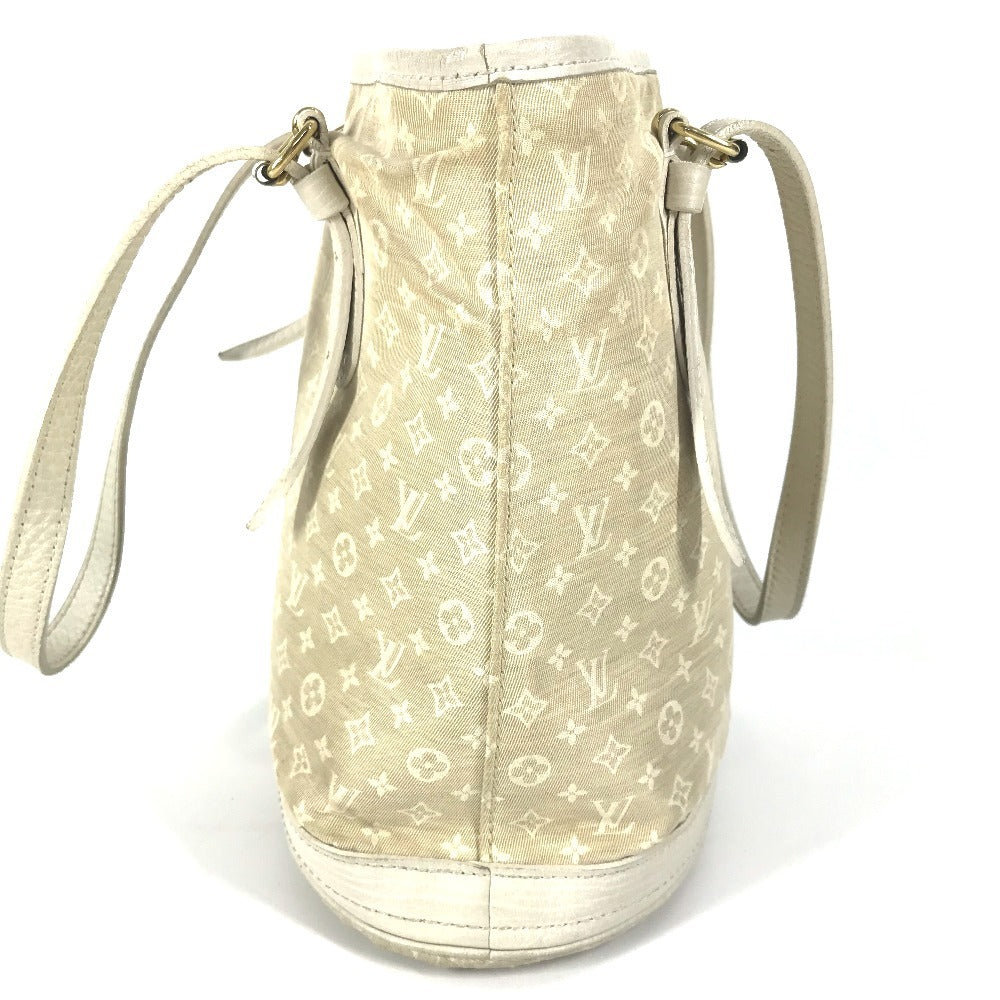 LOUIS VUITTON Shoulder Bag Monogram Mini-LinCanvas beige Monogram mini run BucketPM