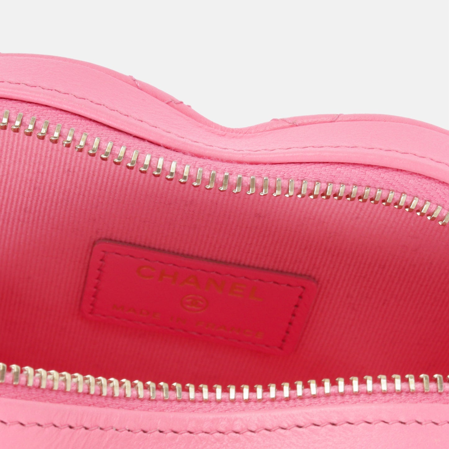 Chanel Small Heart Bag - Pink
