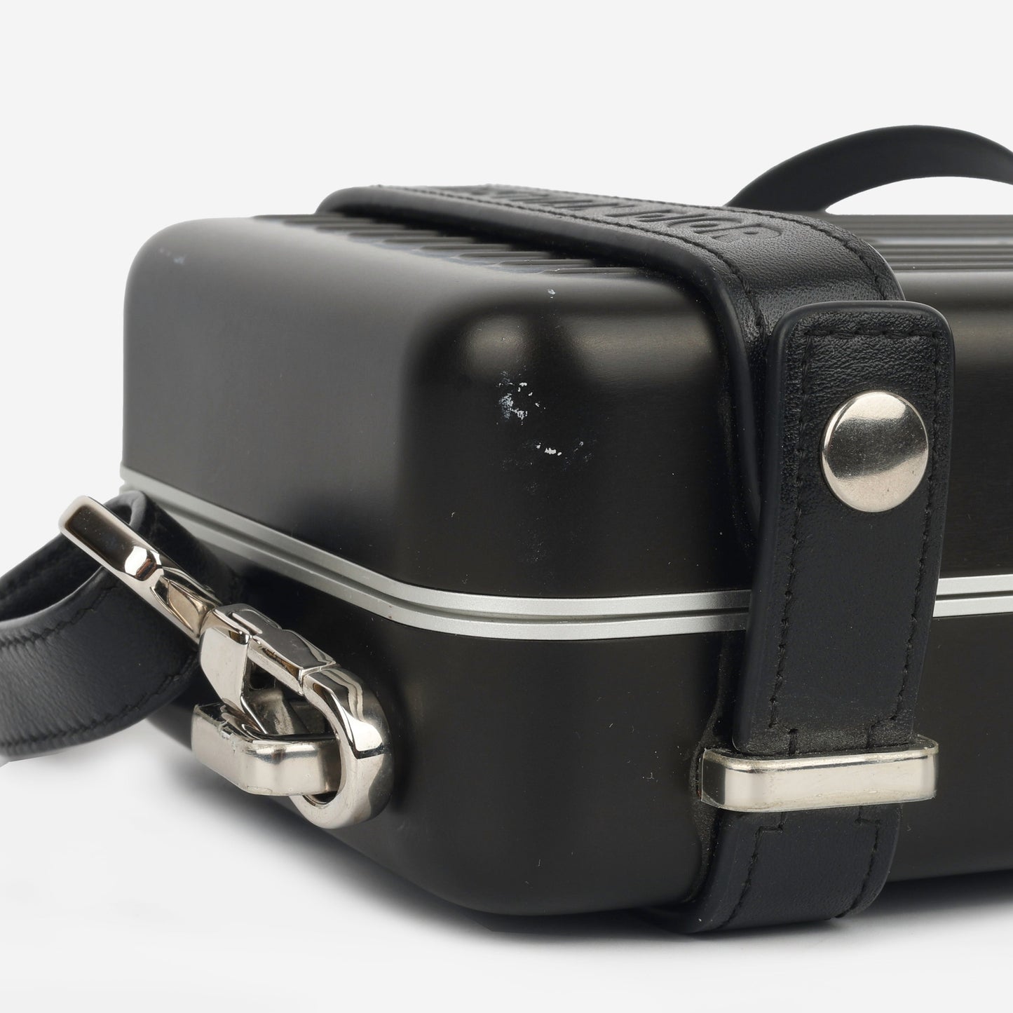 Dior Monogram Leather Mini Shoulder Bag