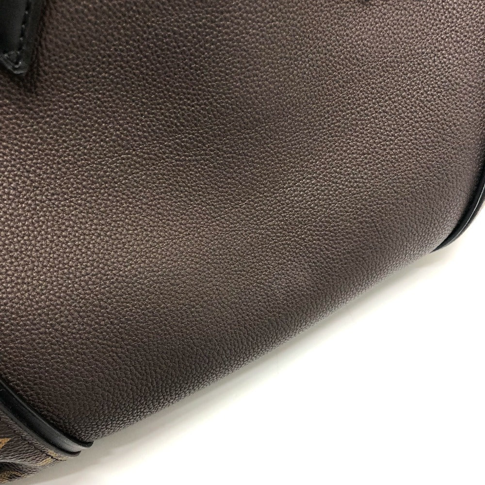 LOUIS VUITTON Handbag M41061 Monogram canvas, Cuir Orfevre leather Brown Monogram Tote W PM Women