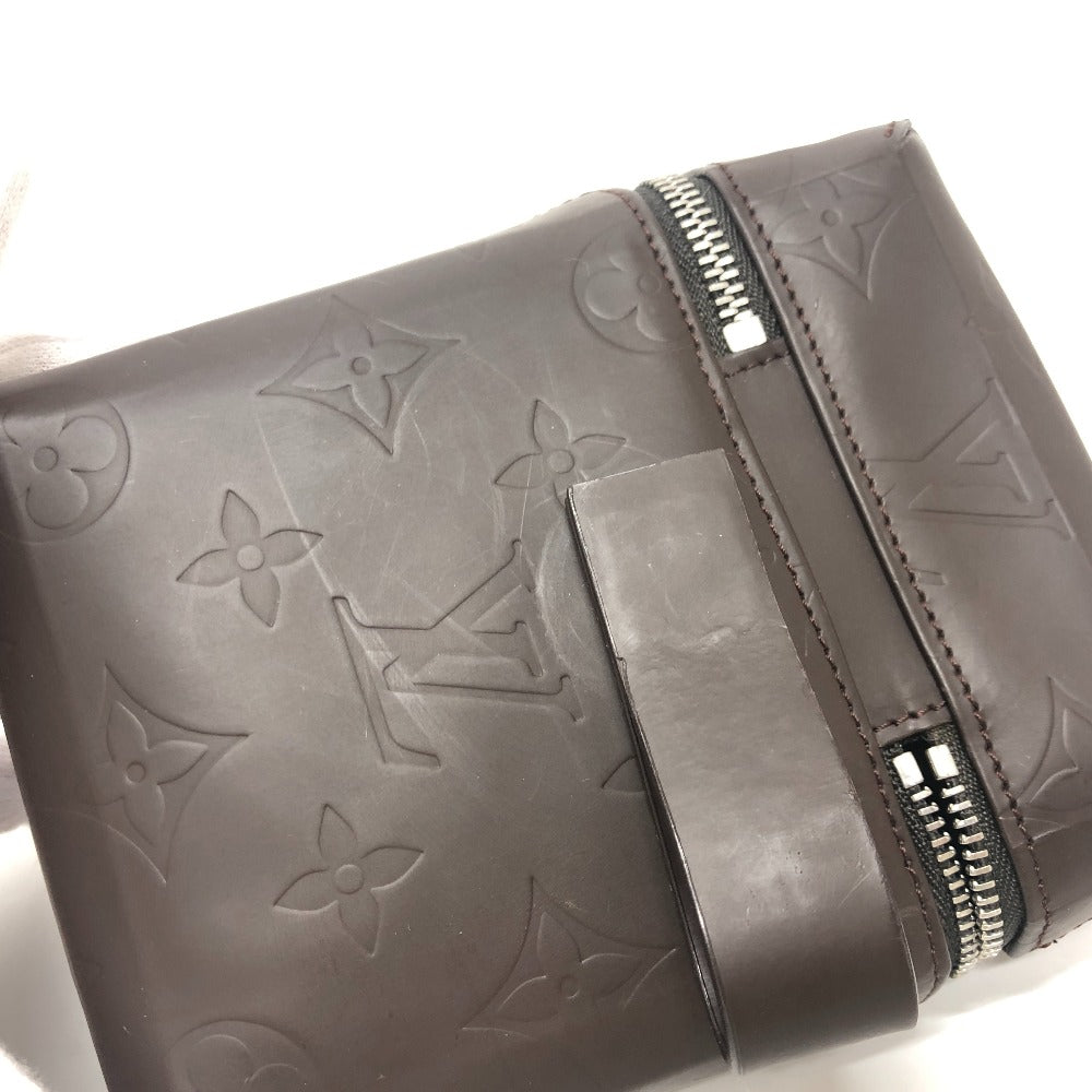 Luxury Women's Clutch Bag | LOUIS VUITTON Pouch M46550 Monogram grass leather Brown Monogram Lace Ray