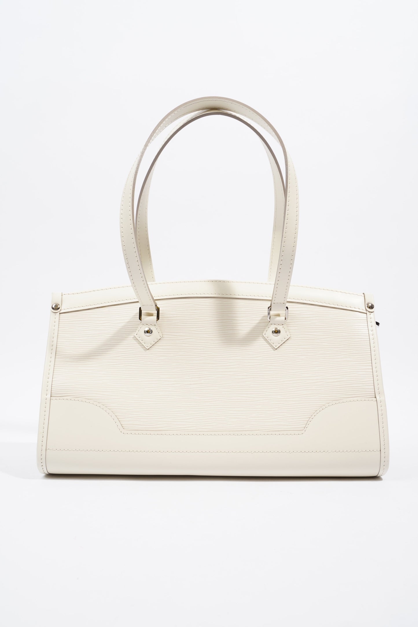 Louis Vuitton Madeline White Epi Leather PM