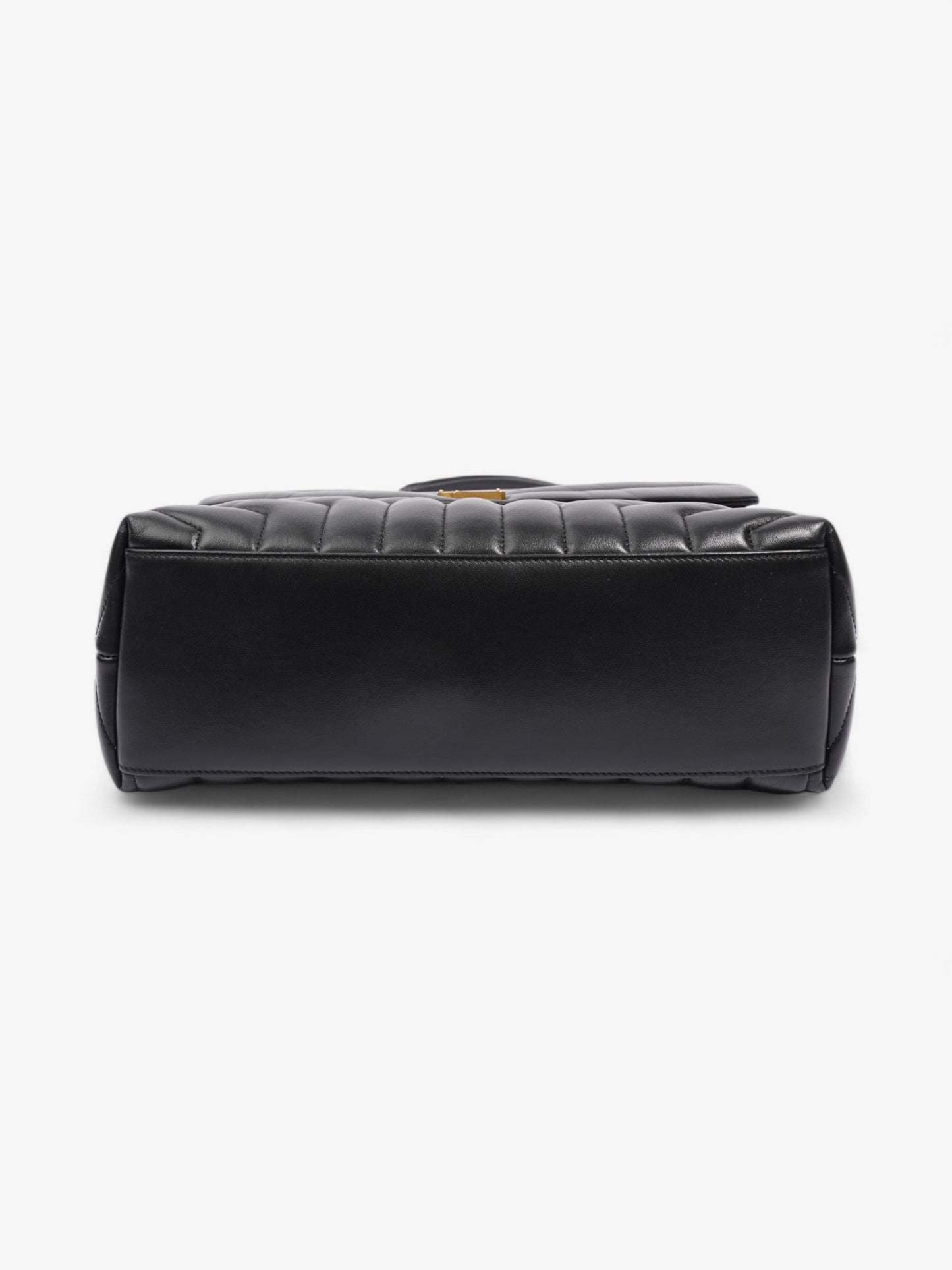 Saint Laurent Lou Lou Black Leather Medium