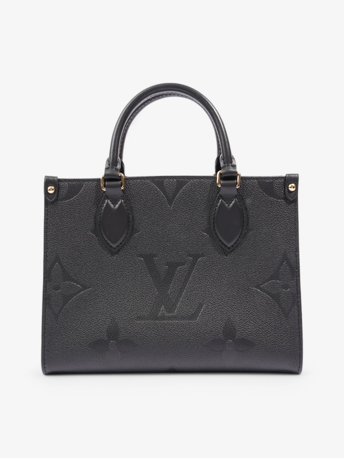 Louis Vuitton On the go Black Embossed Leather MM