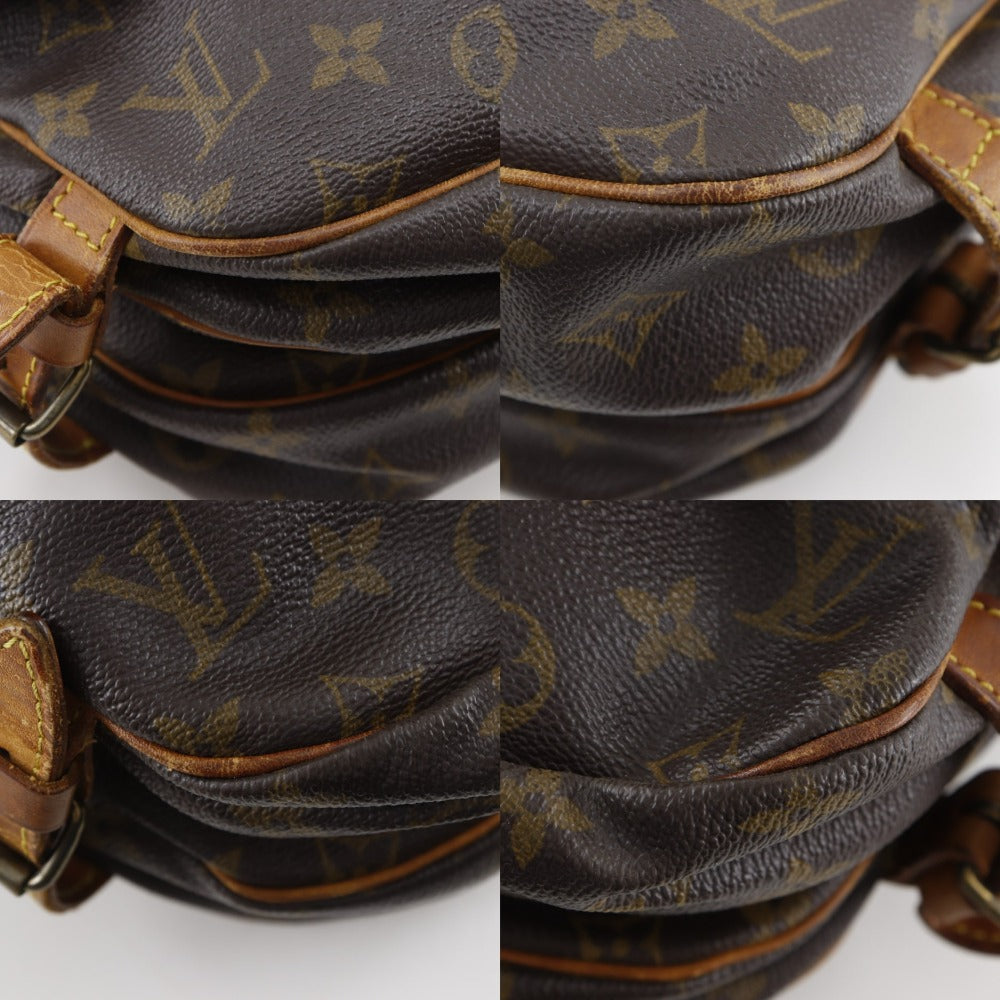 Elegant Women's Shoulder Bag | LOUIS VUITTON Shoulder Bag Monogram canvas Brown Saumur 30