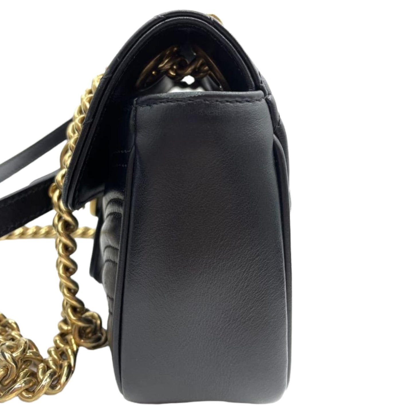 Gucci Chain Leather Shoulder Bag