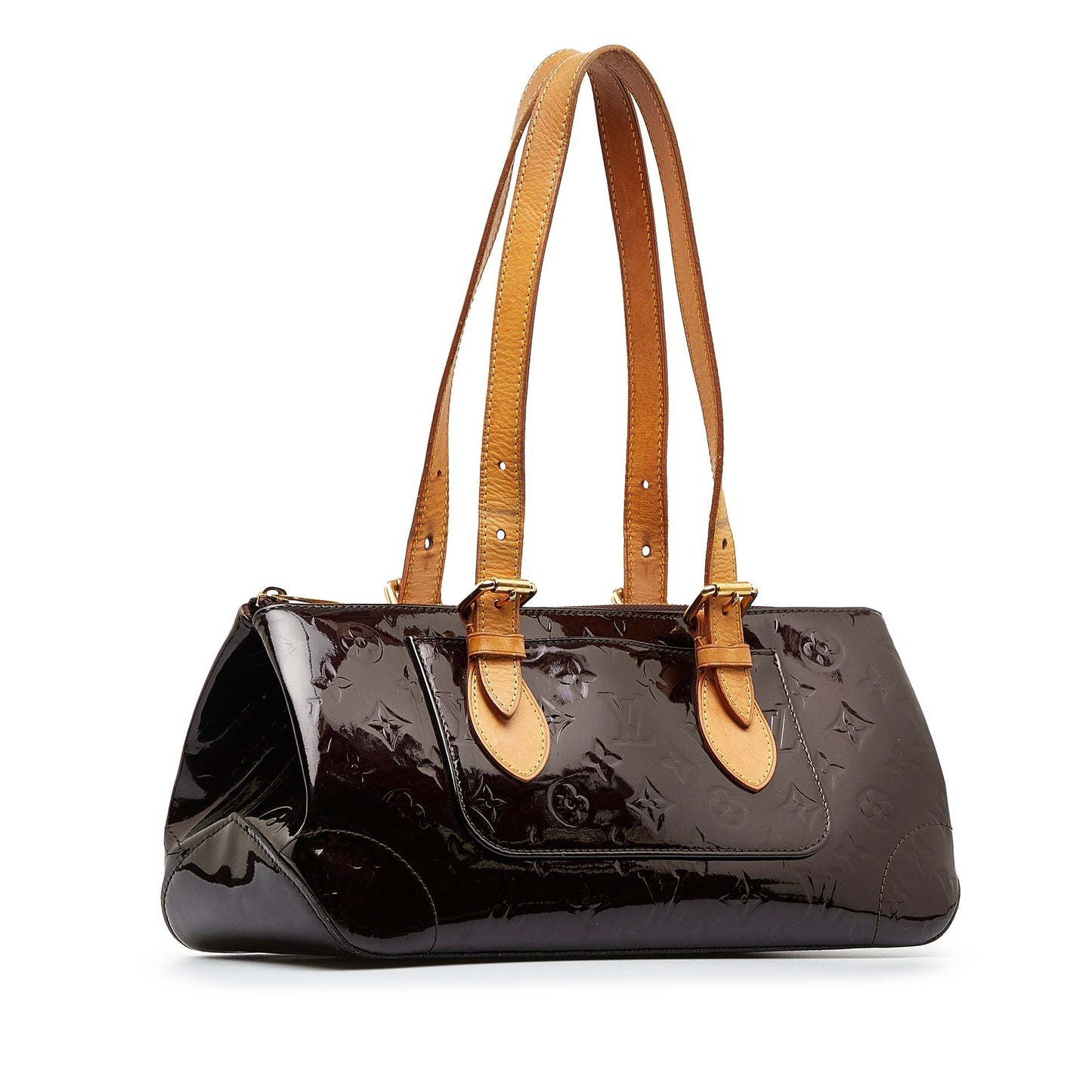 LOUIS VUITTON Monogram Vernis Rosewood Avenue Shoulder Bag