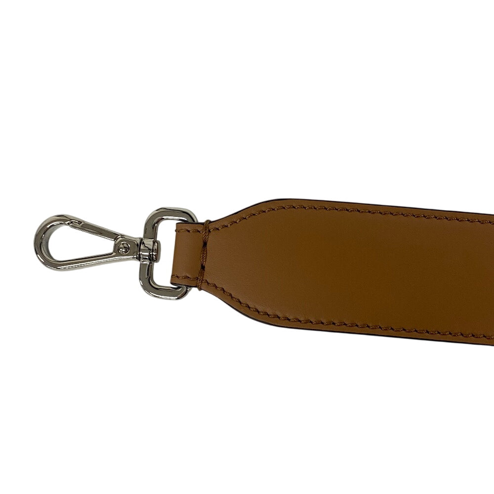 FENDI Shoulder strap leather Red ribbon Strap you Women