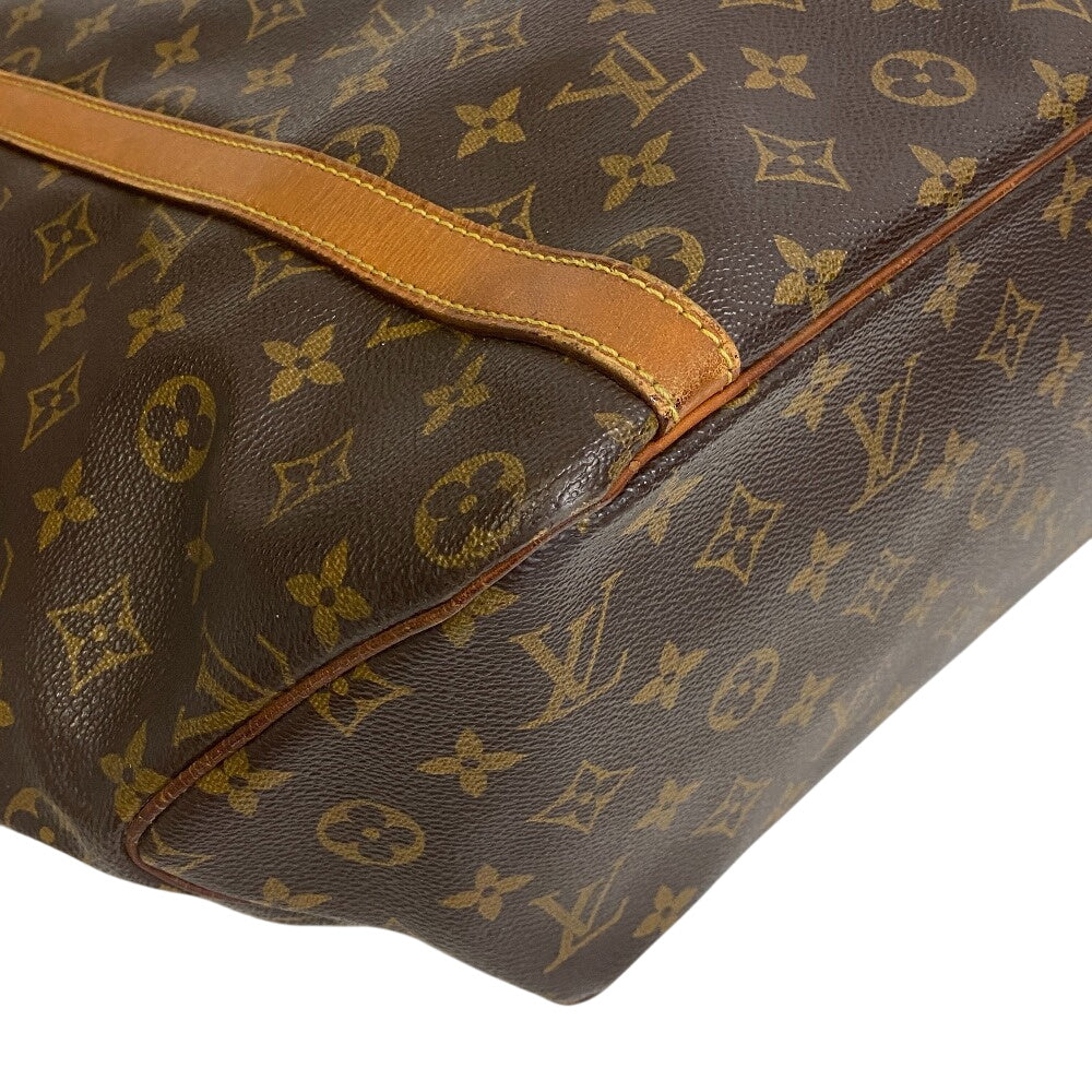 LOUIS VUITTON Shoulder Bag leather Brown Monogram Sac shopping