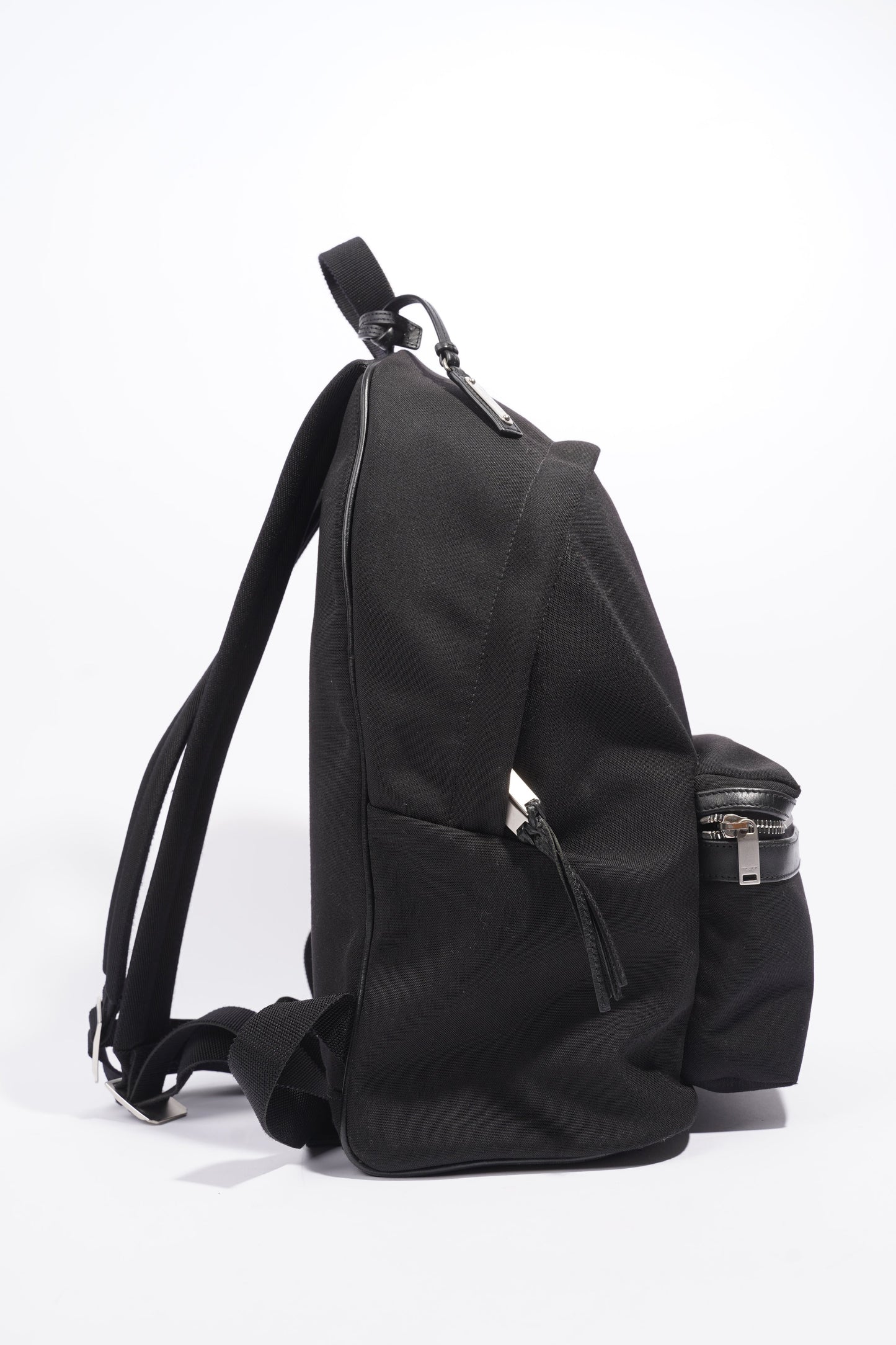 Saint Laurent Print City Black Canvas