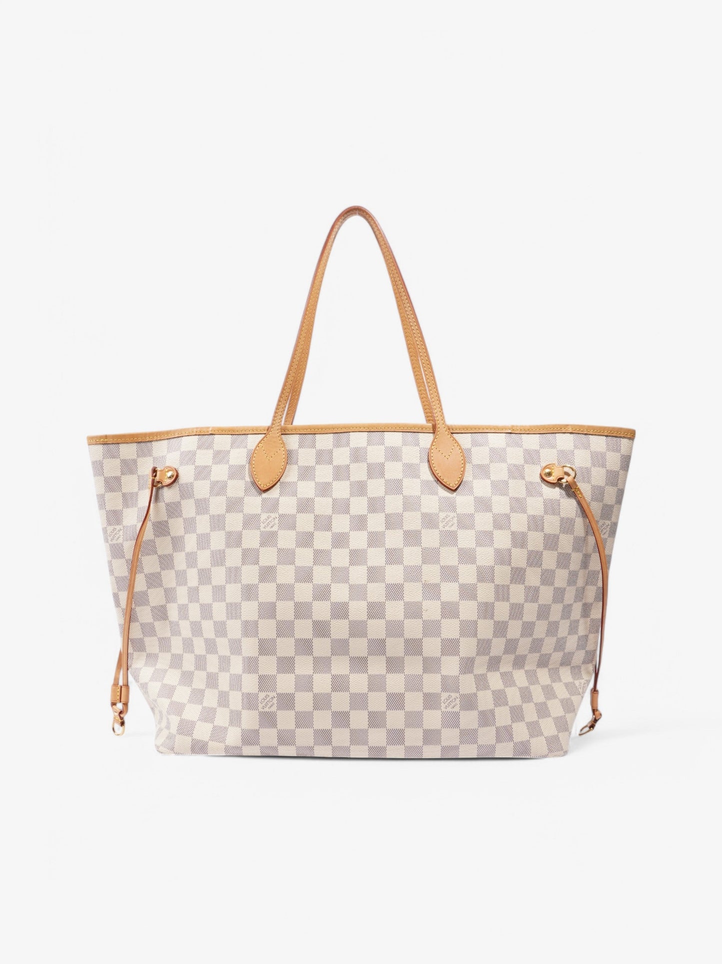 Luxury Women's Tote Bag | Louis Vuitton Neverfull Damier Azure Coated Canvas GM