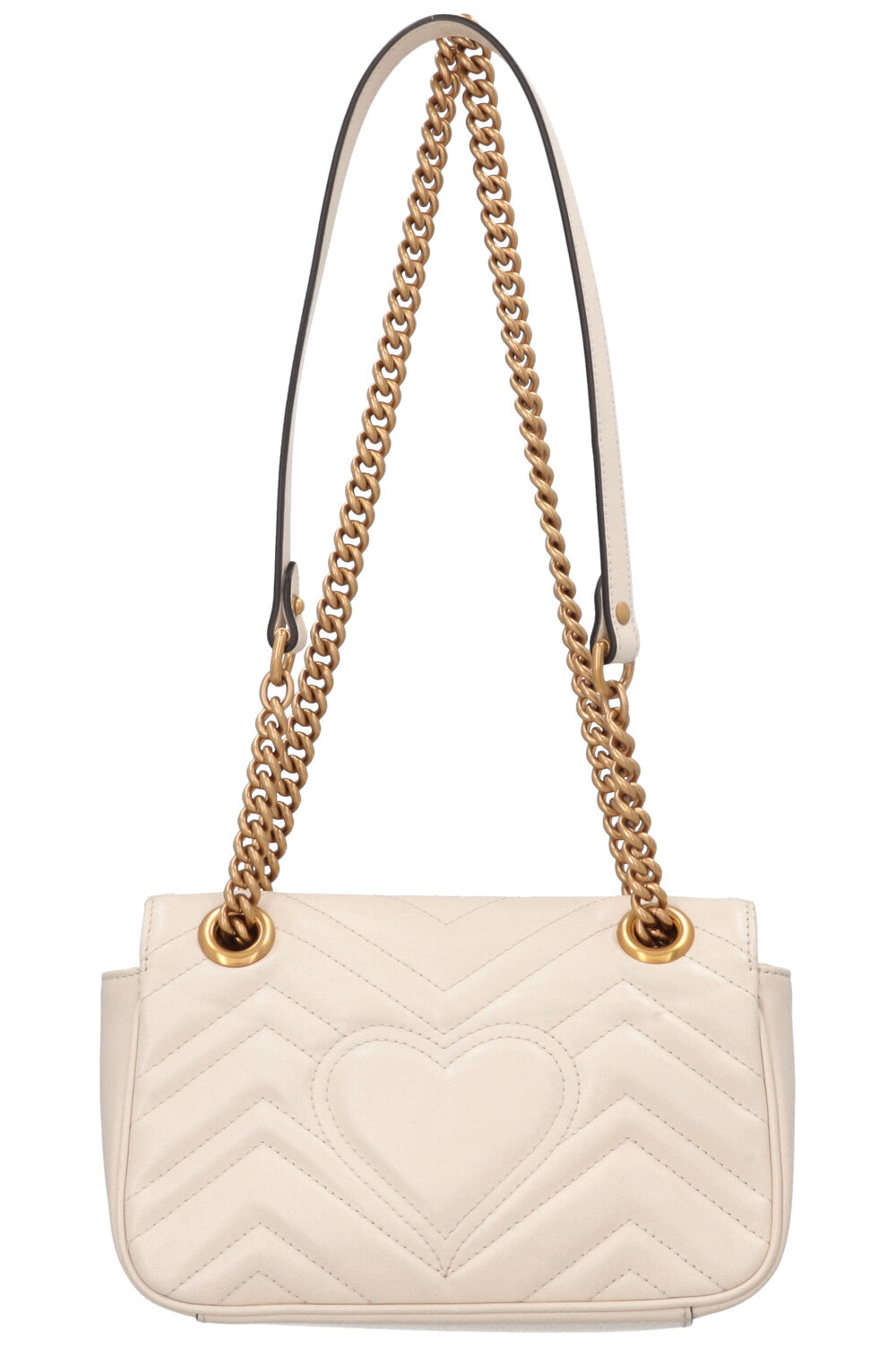 GUCCI Small Marmont Crossbody Bag Ivory