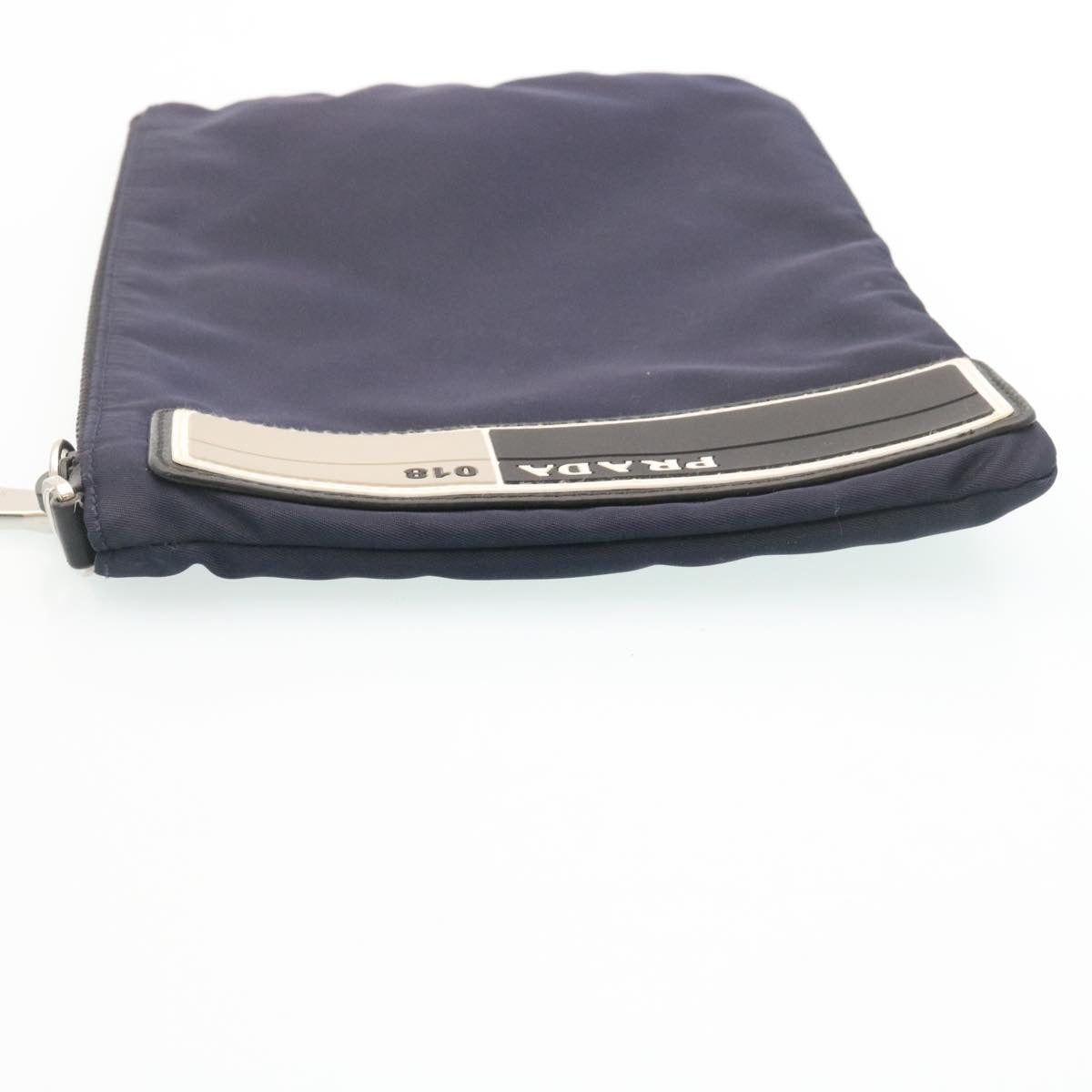 Prada Clutch Bag Nylon Navy