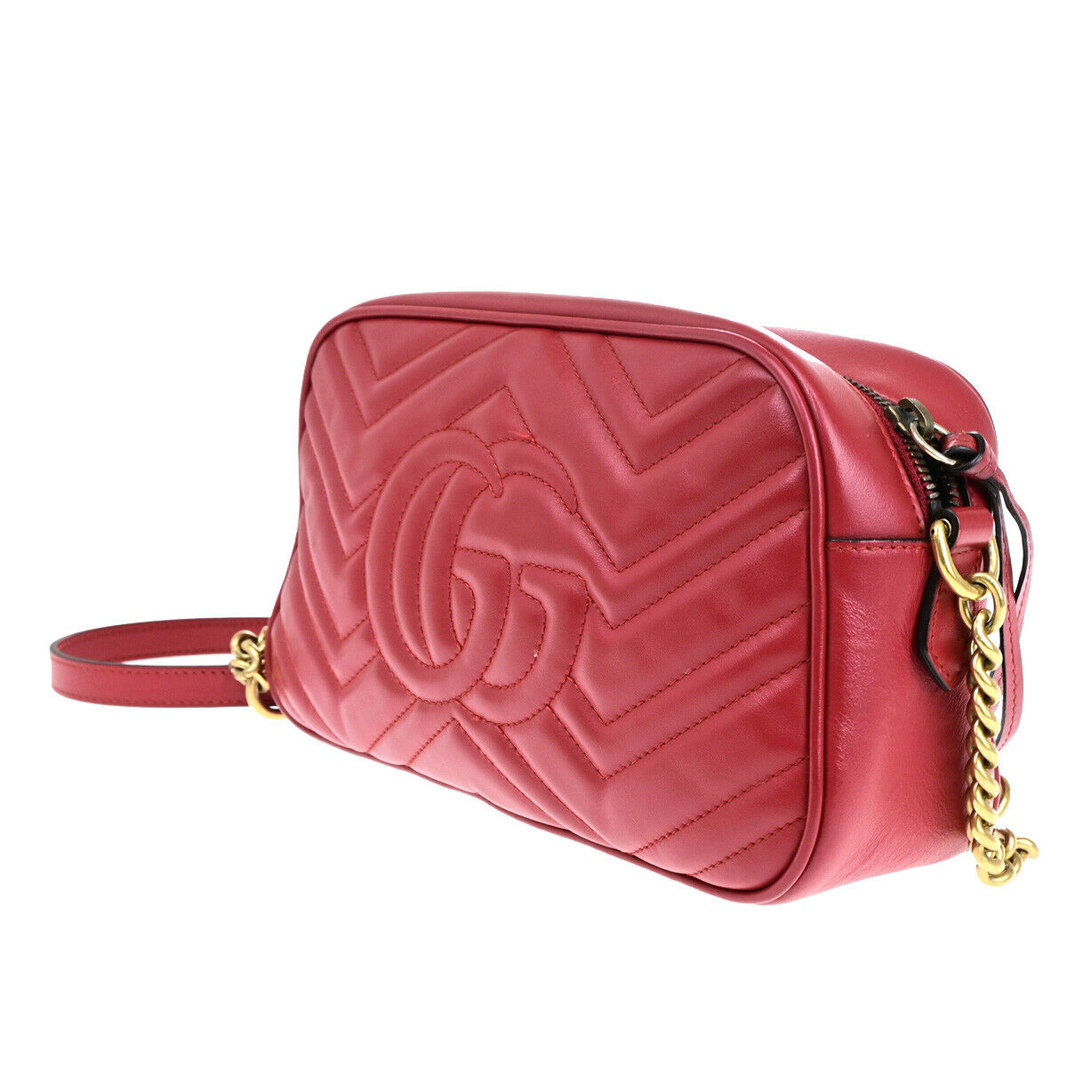 Gucci Chain Leather Crossbody