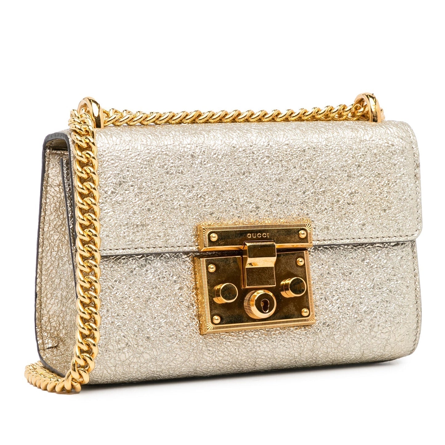 Gucci Small Metallic Padlock