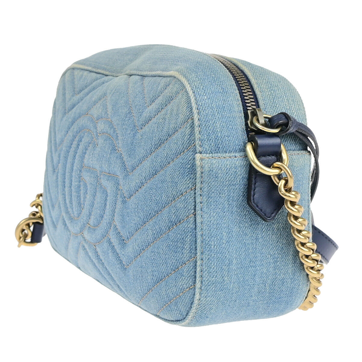 Gucci Chain Leather Crossbody